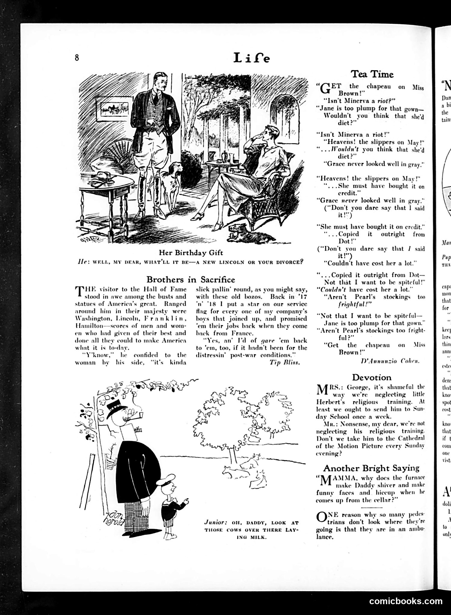Life — June 9, 1927 — page 10: Life, 1927-06-09