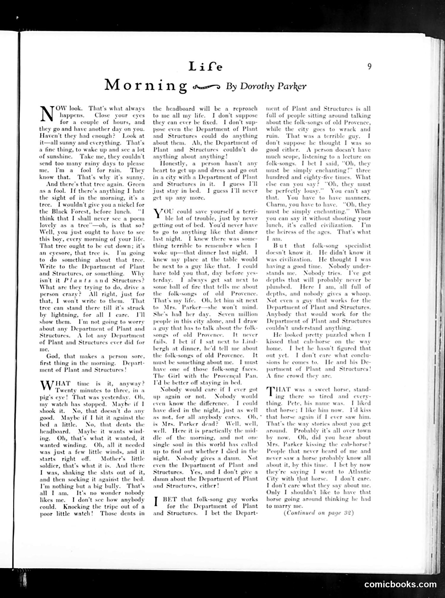 Life — July 7, 1927 — page 13: Life, 1927-07-07