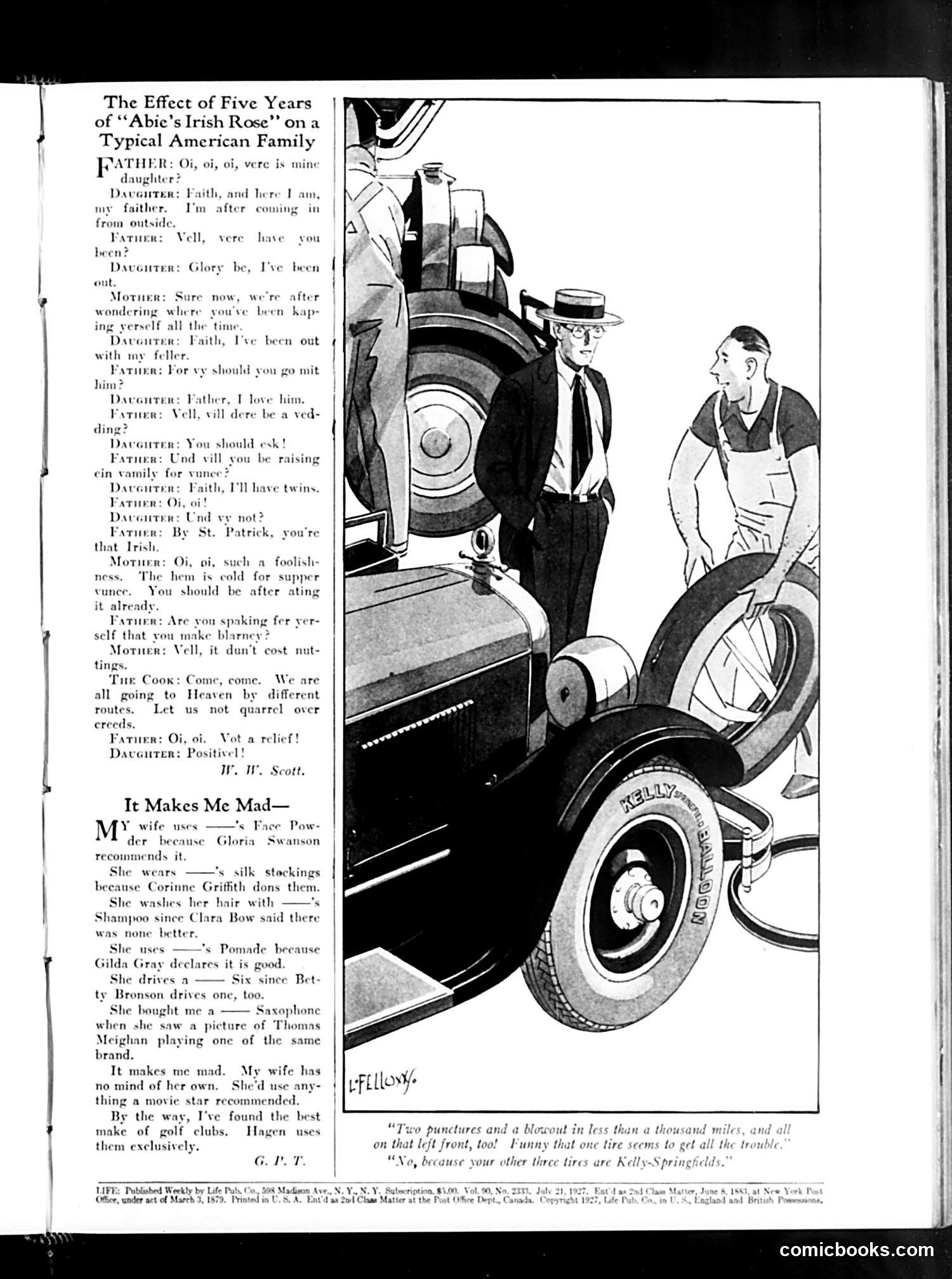 Life — July 21, 1927 — page 3: Life, 1927-07-21