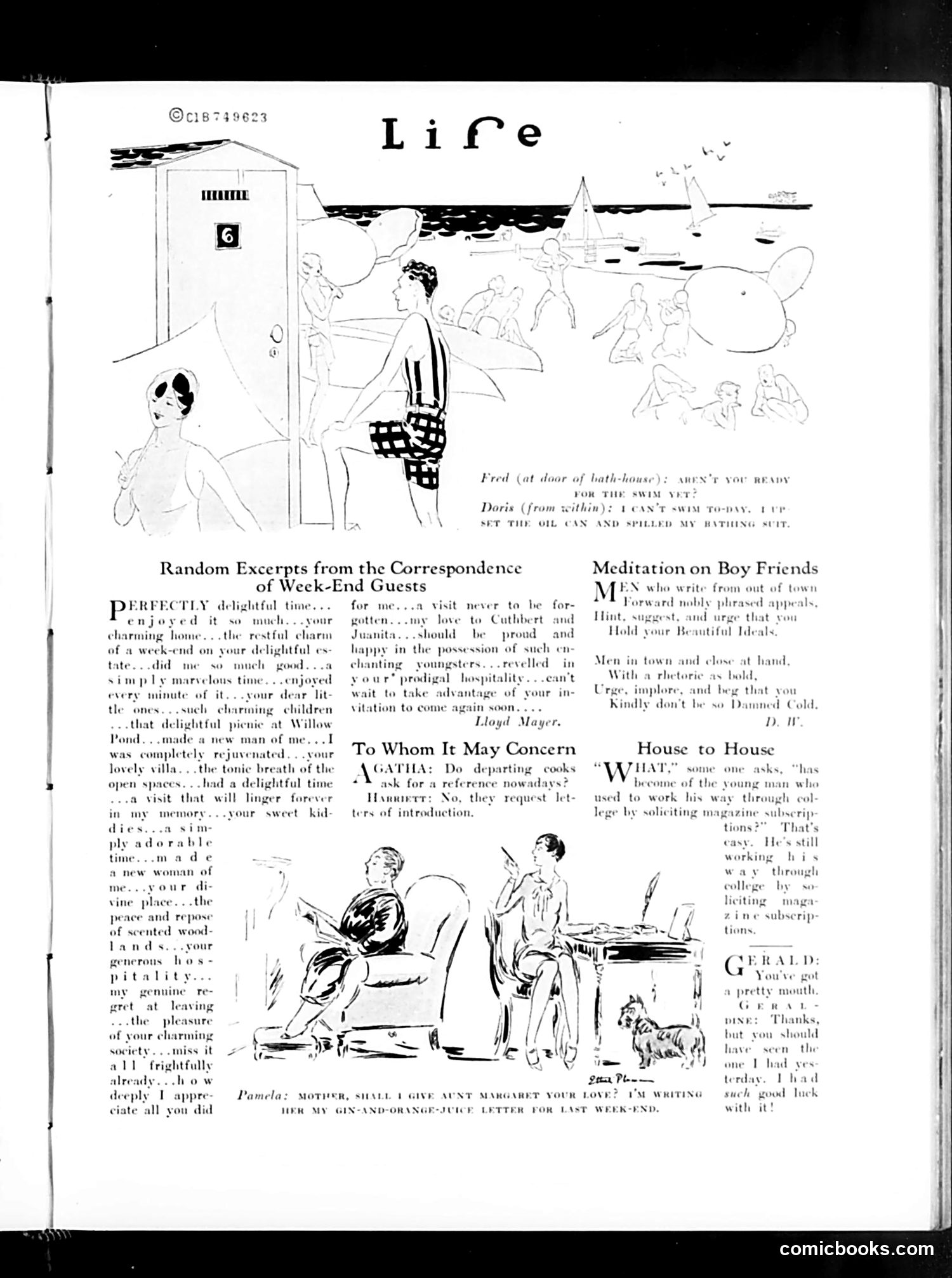 Life — July 21, 1927 — page 5: Life, 1927-07-21