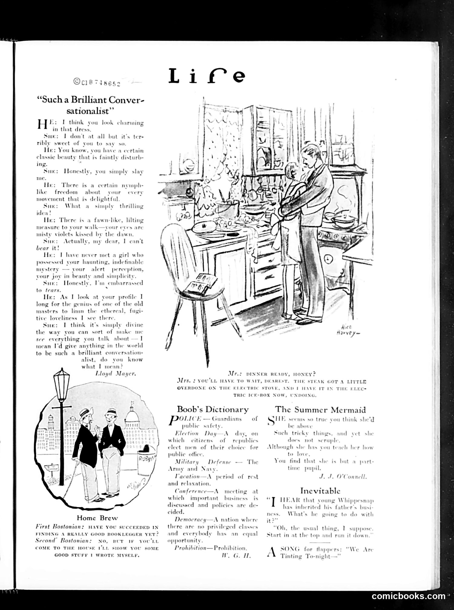 Life — August 4, 1927 — page 7: Life, 1927-08-04