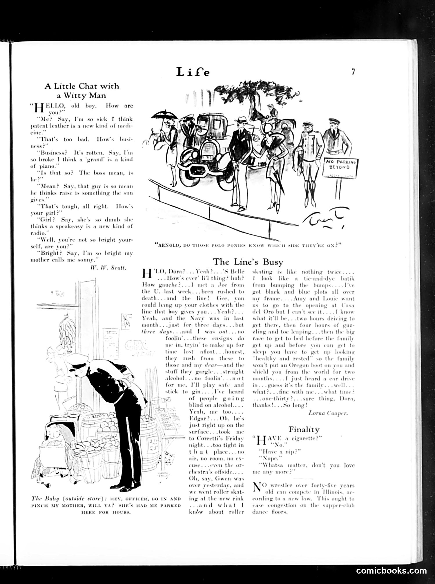 Life — August 4, 1927 — page 9: Life, 1927-08-04