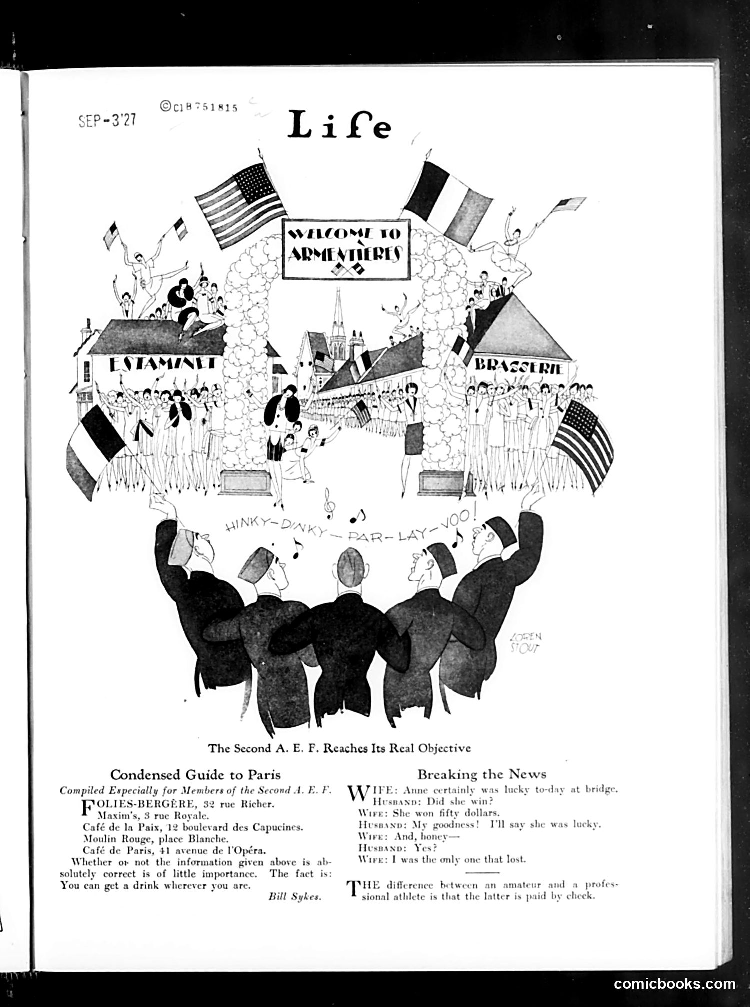Life — September 8, 1927 — page 5: Life, 1927-09-08