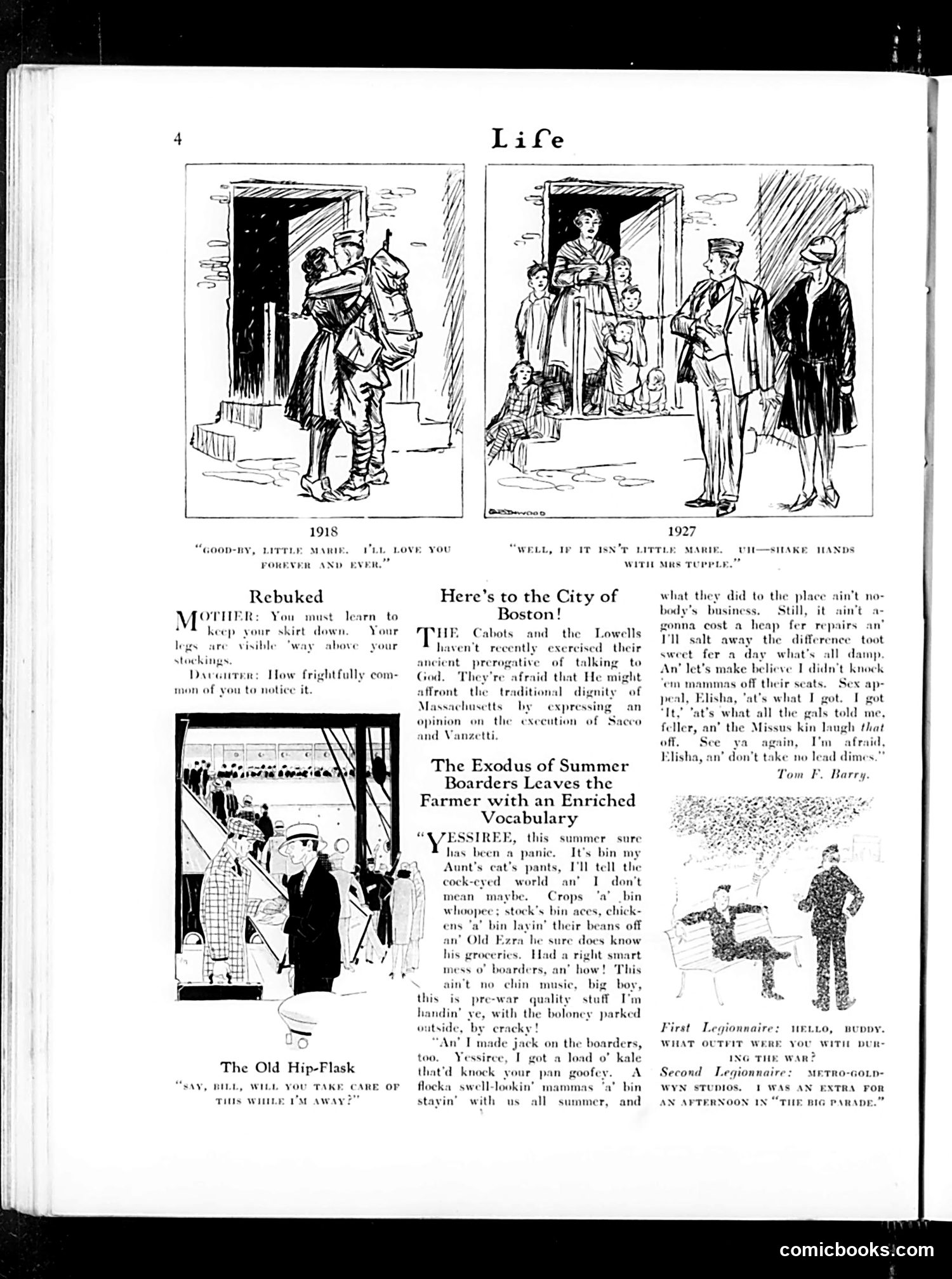 Life — September 8, 1927 — page 6: Life, 1927-09-08