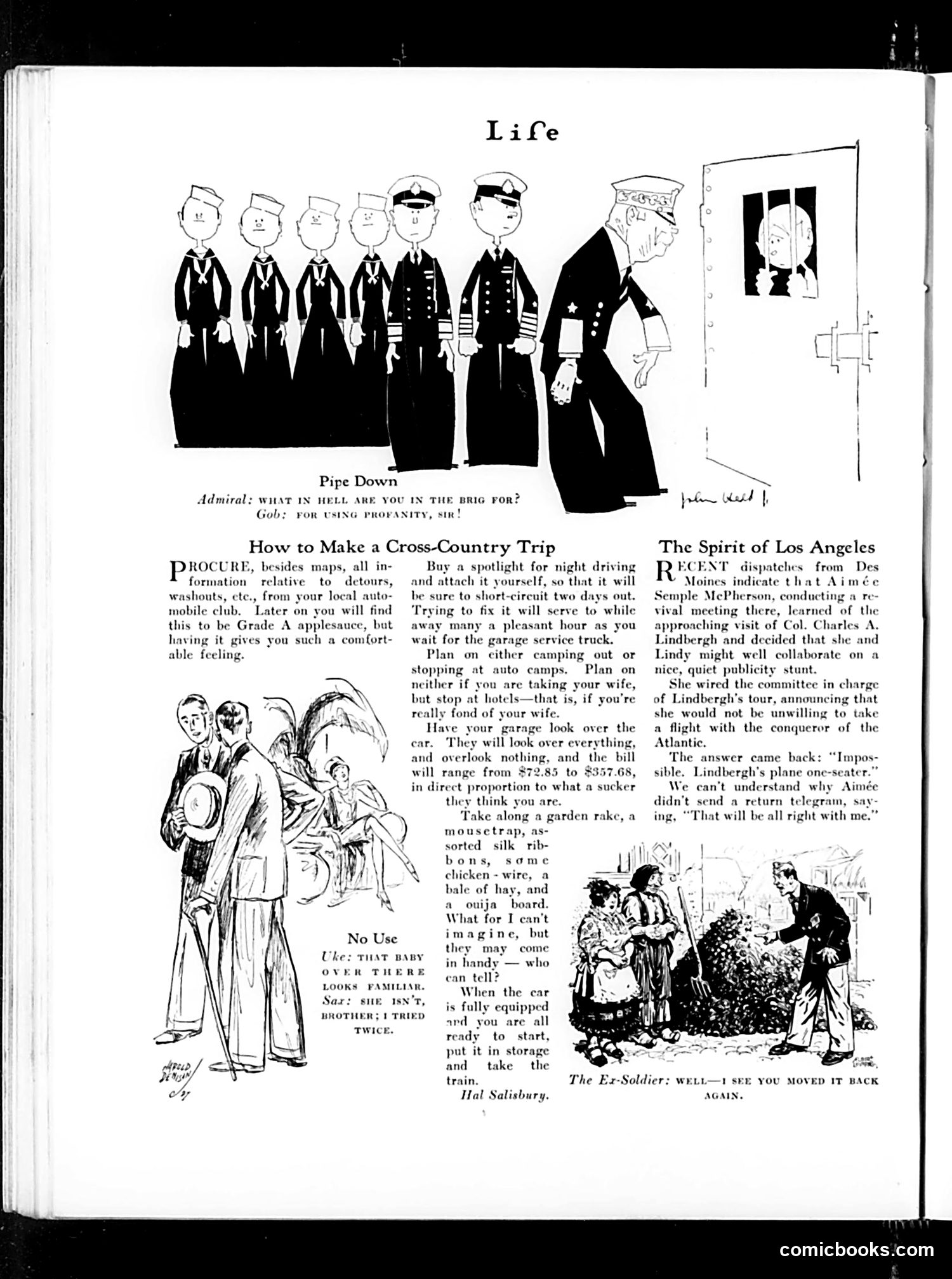 Life — September 8, 1927 — page 8: Life, 1927-09-08