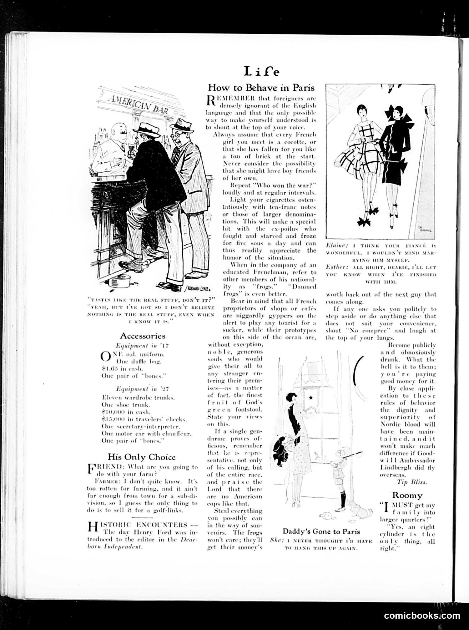 Life — September 8, 1927 — page 10: Life, 1927-09-08