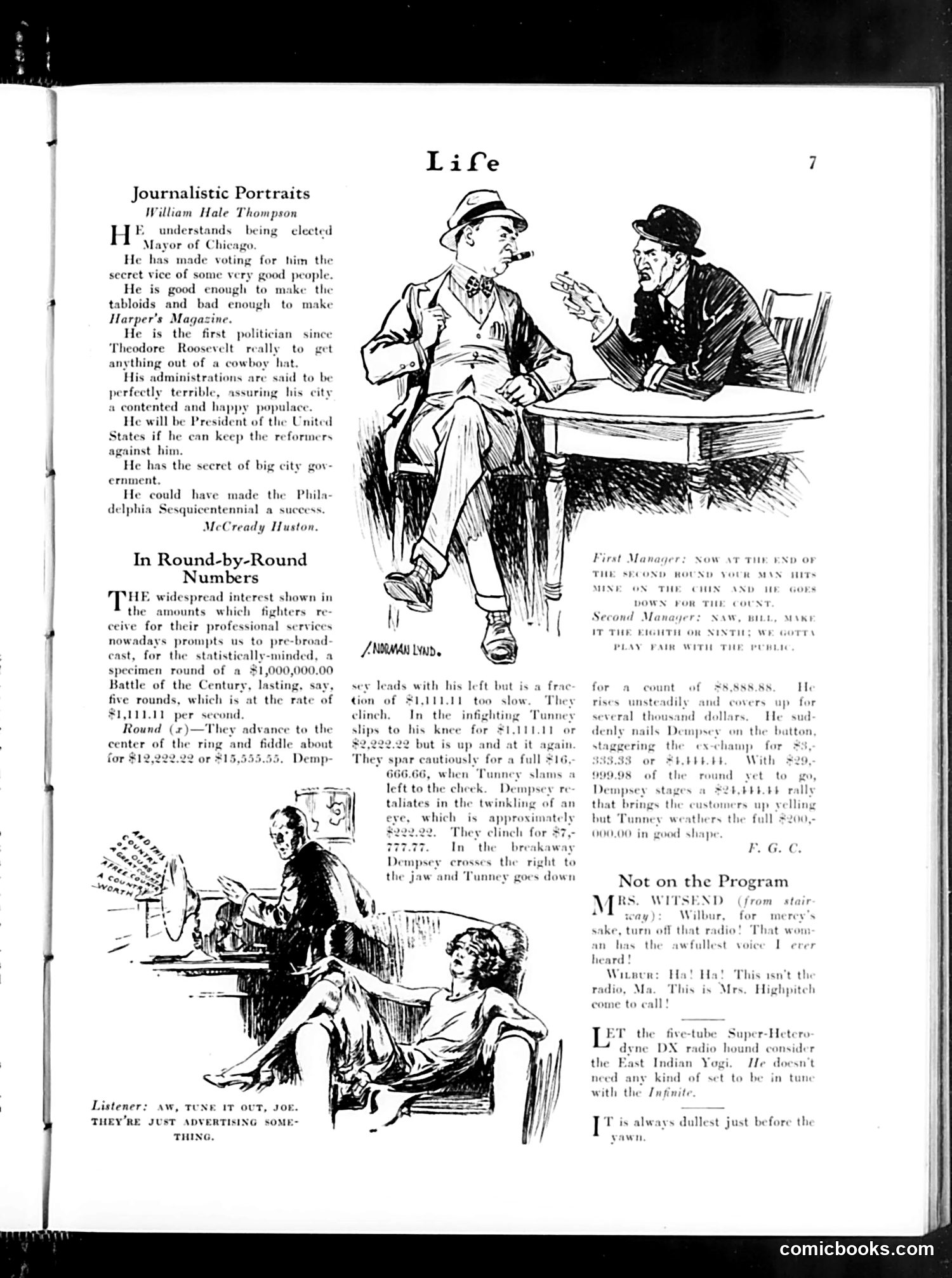 Life — September 22, 1927 — page 9: Life, 1927-09-22