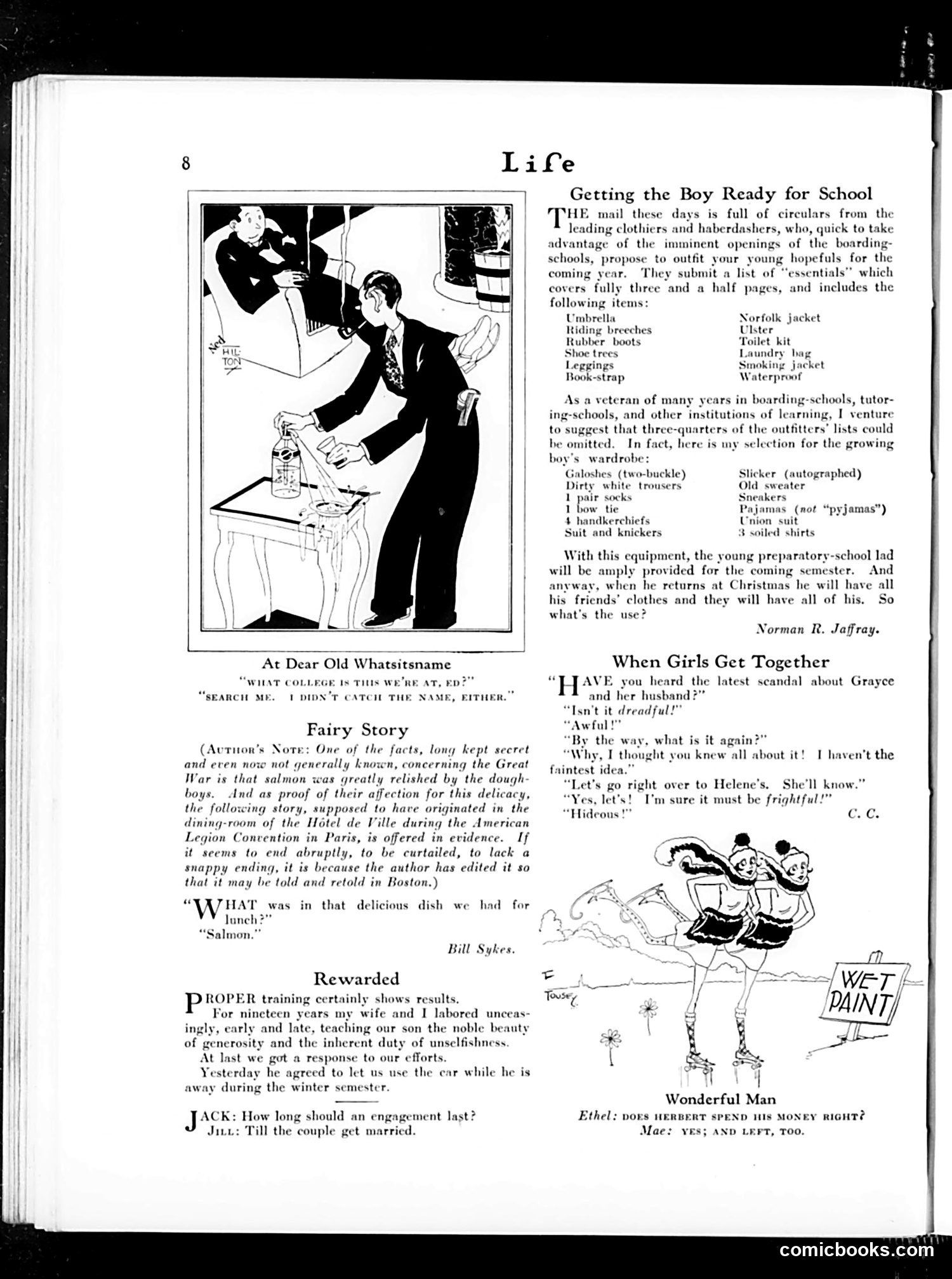 Life — September 29, 1927 — page 10: Life, 1927-09-29