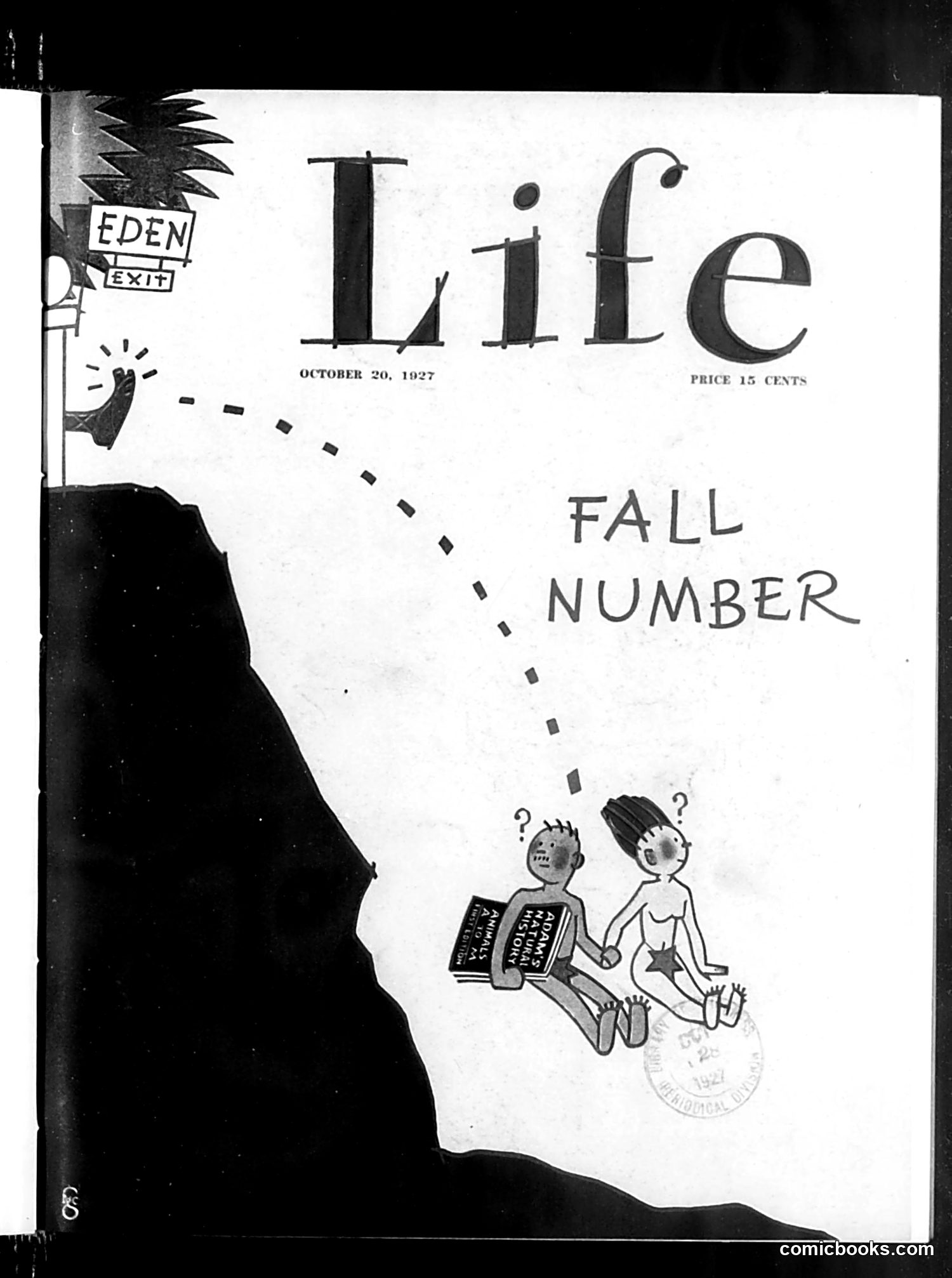 Life — October 20, 1927 — page 1: Life, 1927-10-20
