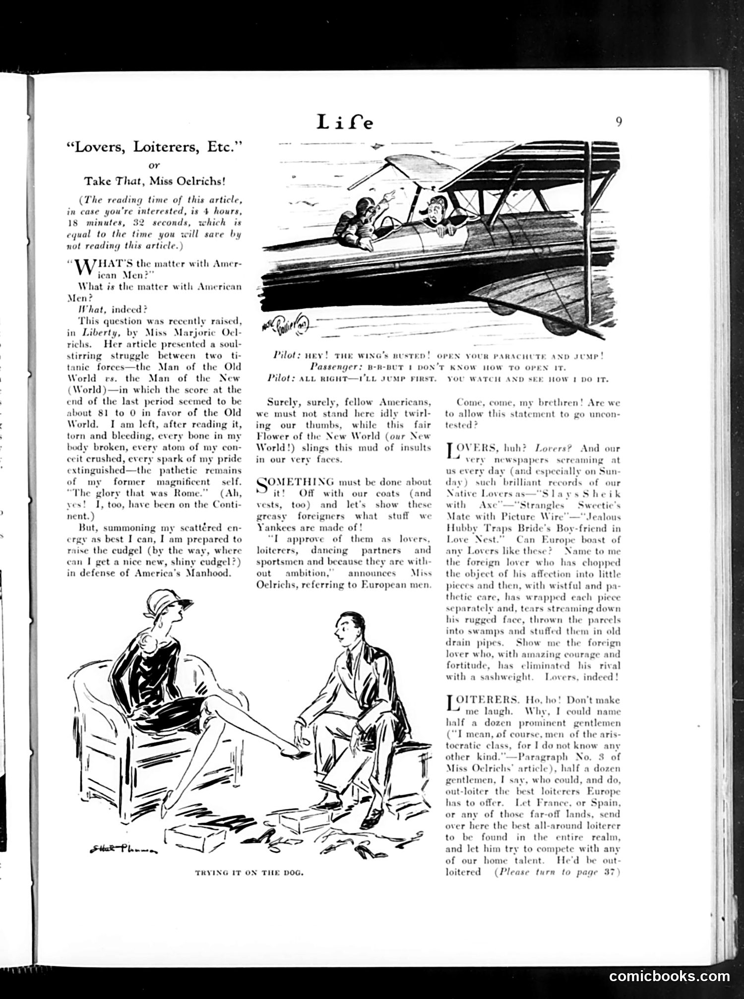 Life — November 3, 1927 — page 11: Life, 1927-11-03