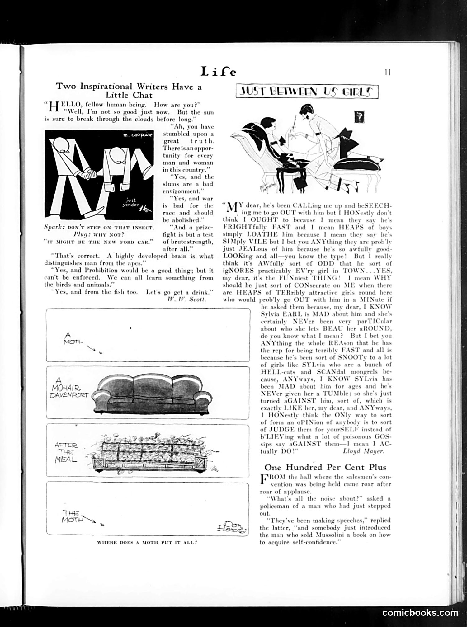 Life — November 3, 1927 — page 13: Life, 1927-11-03