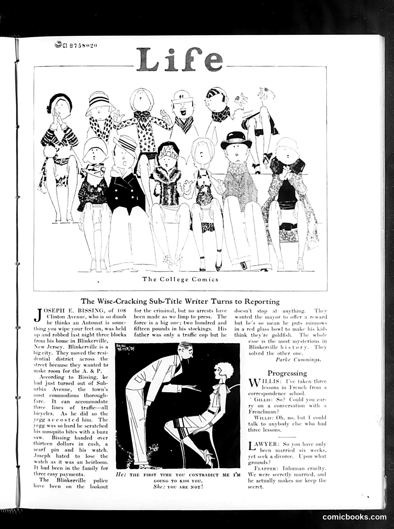 Life — November 17, 1927 — page 9: Life, 1927-11-17