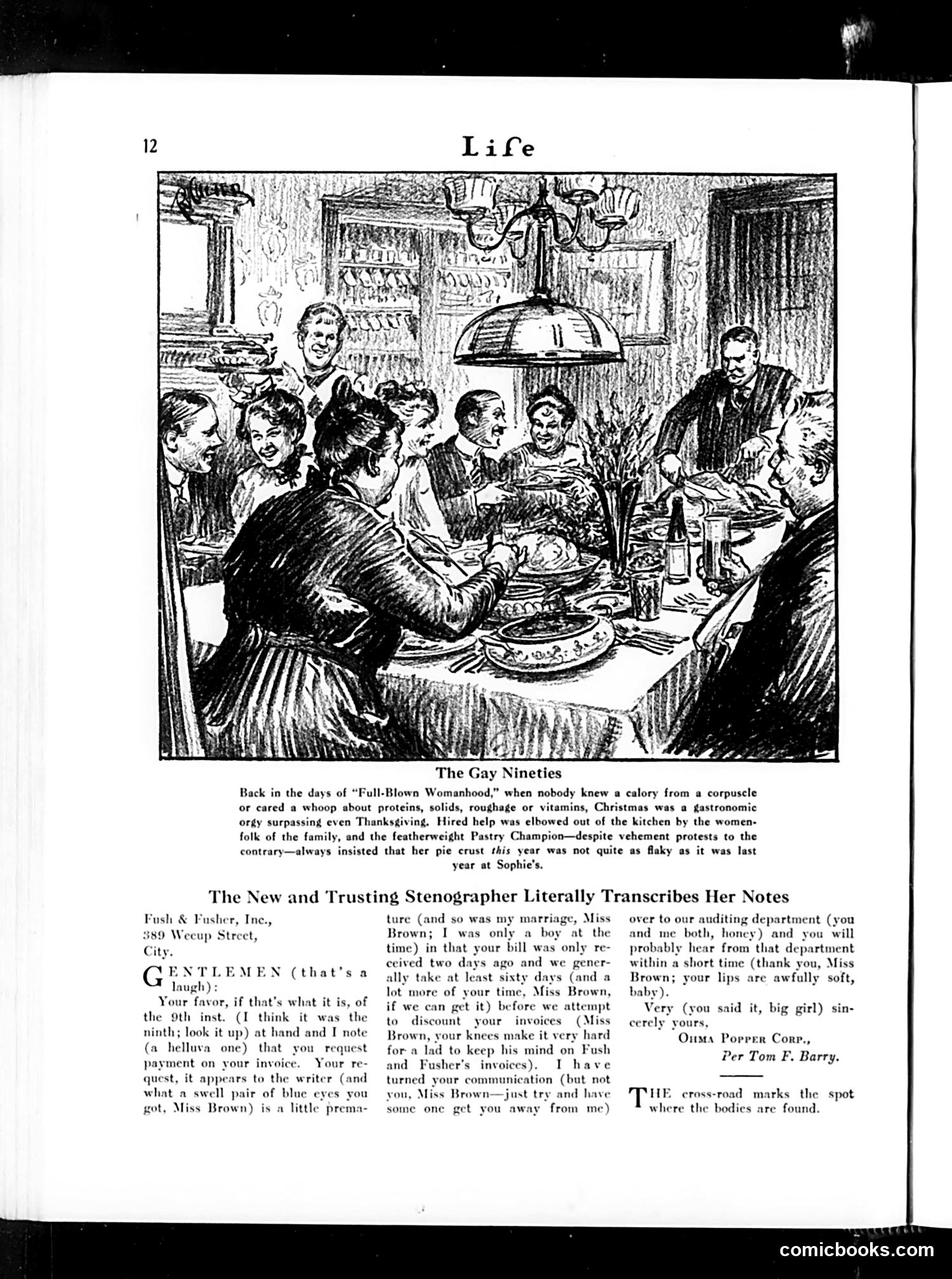 Life — December 22, 1927 — page 14: Life, 1927-12-22