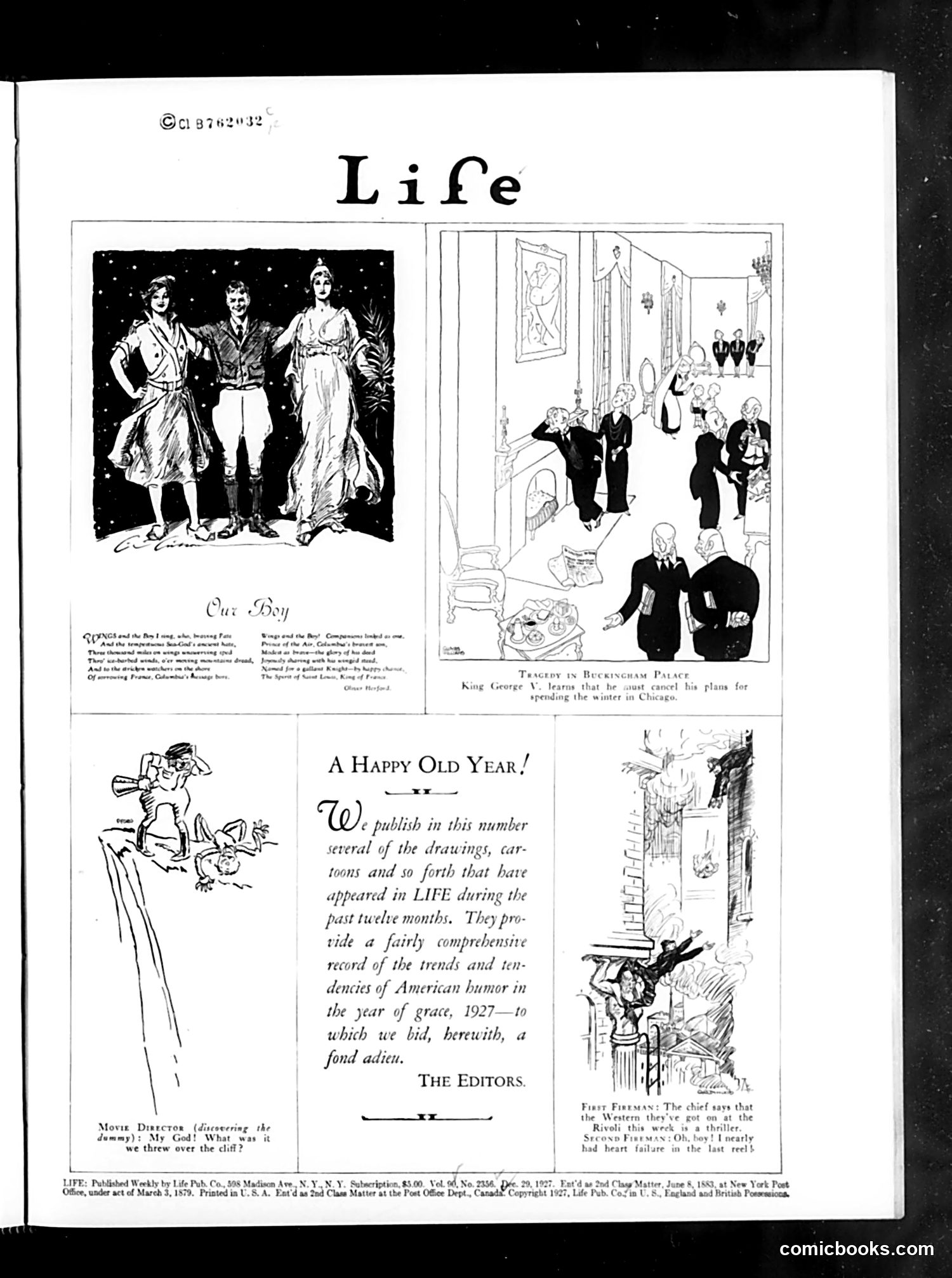 Life — December 29, 1927 — page 5: Life, 1927-12-29