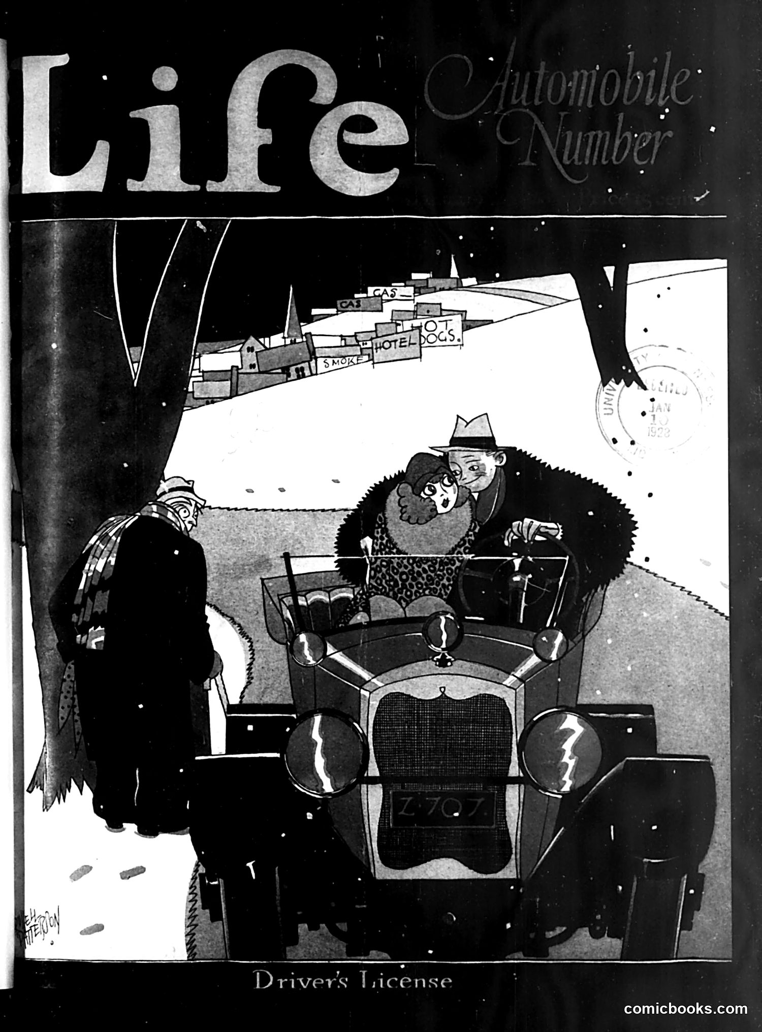 Life — January 12, 1928 — page 1: Life, 1928-01-12