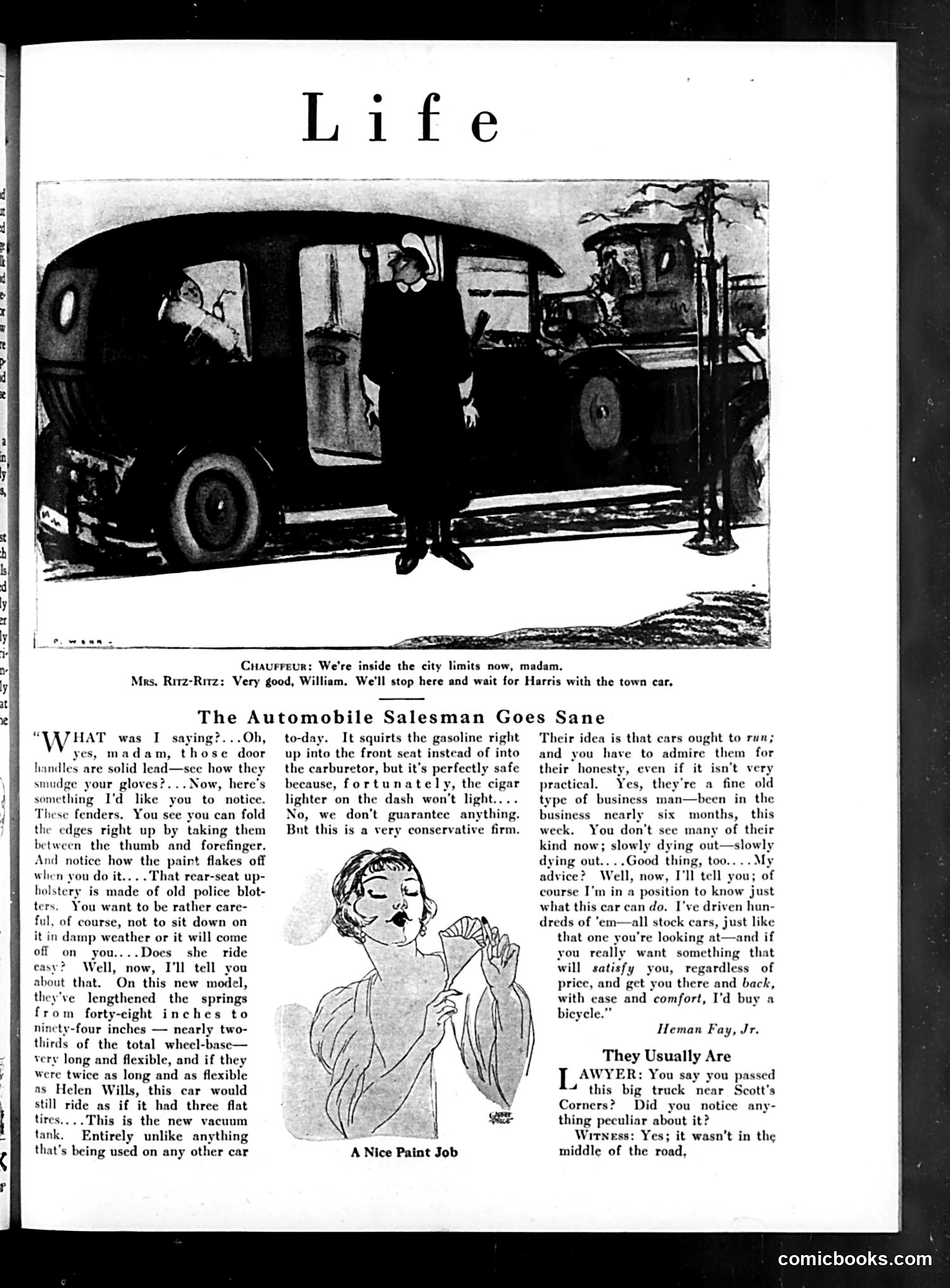 Life — January 12, 1928 — page 7: Life, 1928-01-12