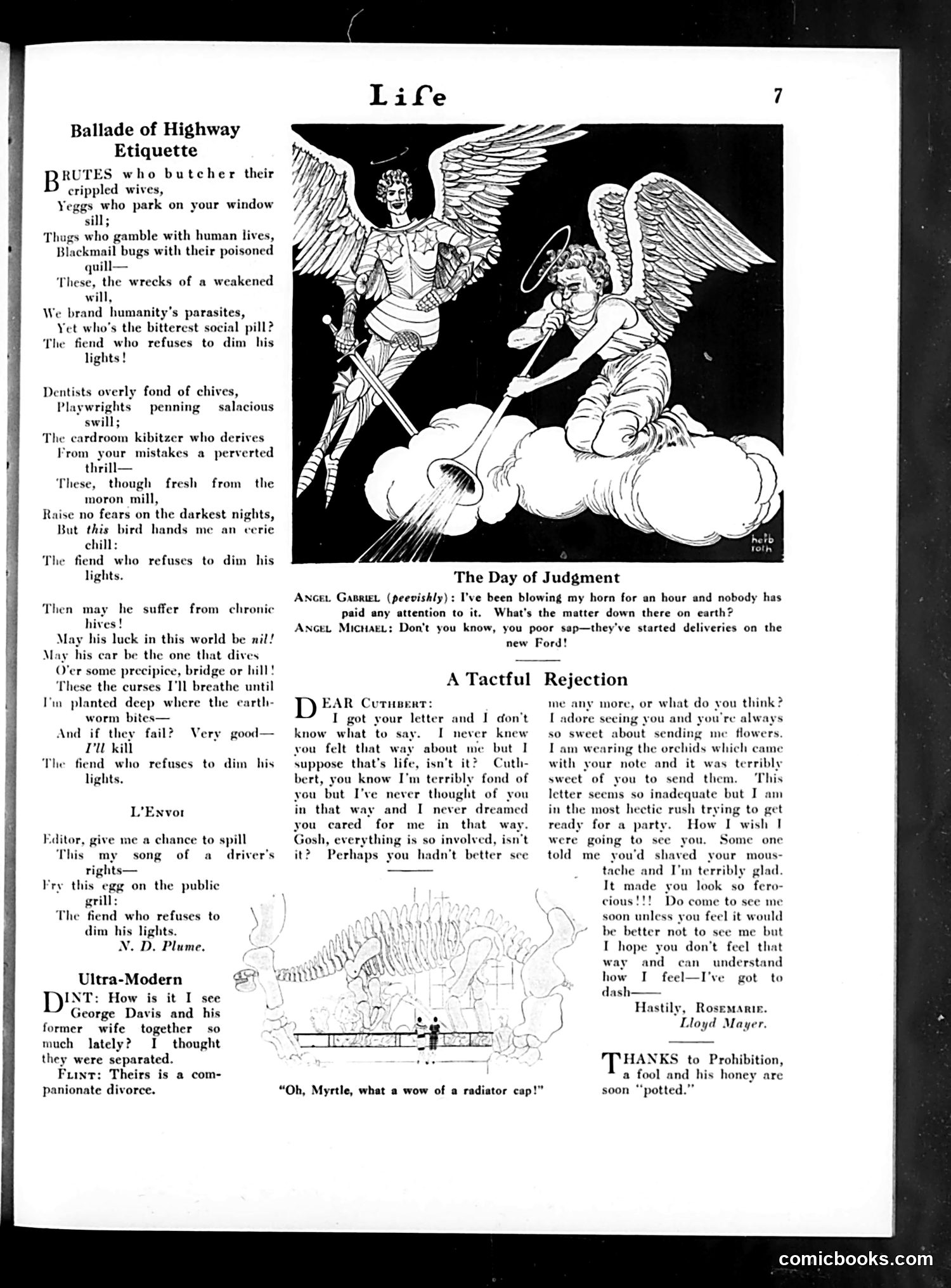 Life — January 12, 1928 — page 9: Life, 1928-01-12