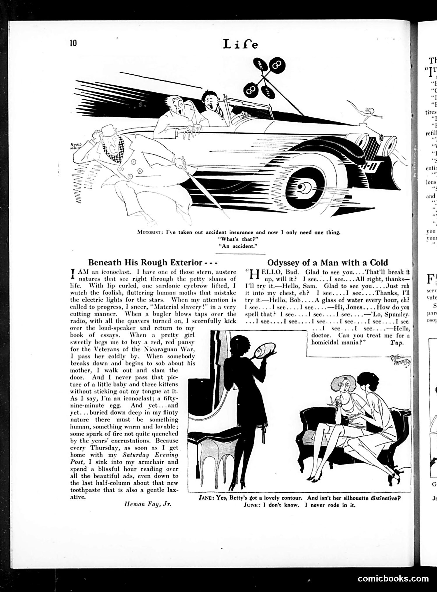 Life — January 12, 1928 — page 12: Life, 1928-01-12