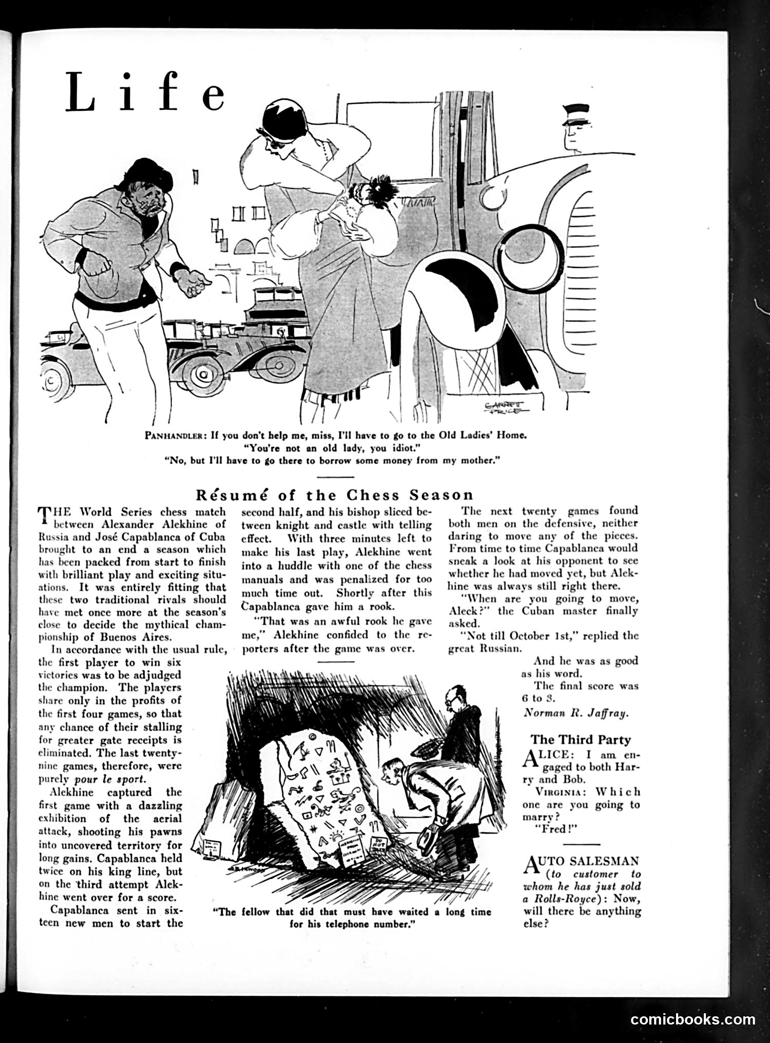 Life — January 26, 1928 — page 5: Life, 1928-01-26
