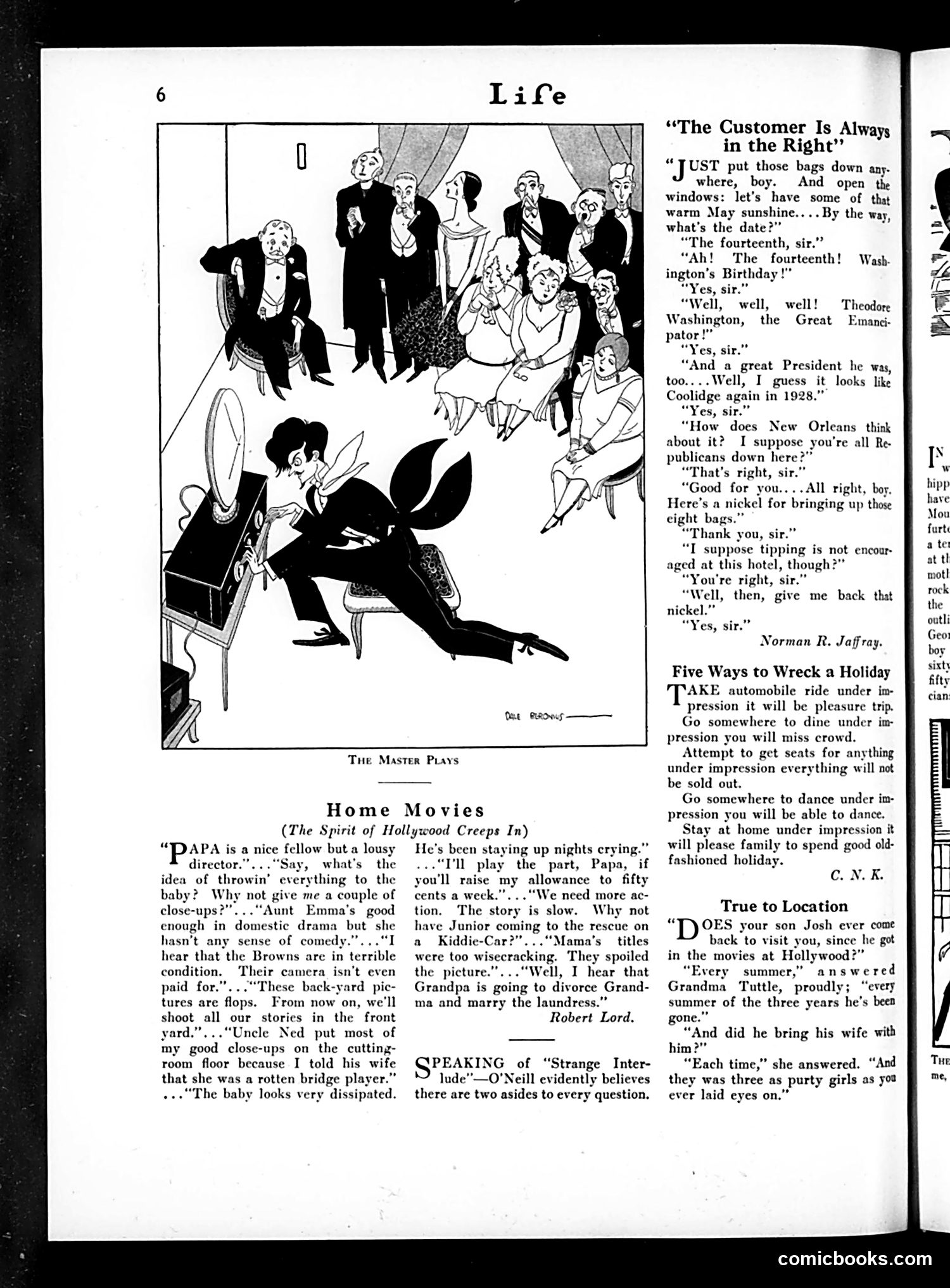 Life — March 8, 1928 — page 8: Life, 1928-03-08