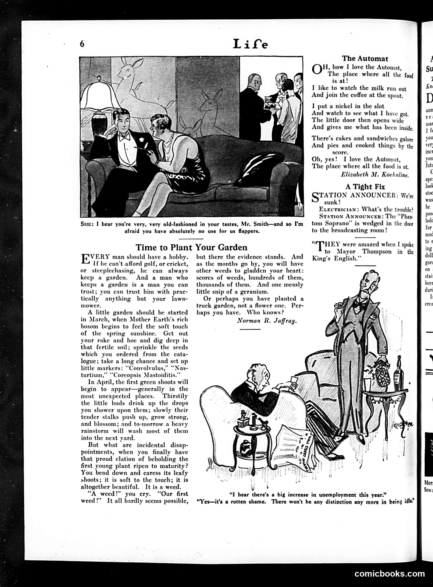 Life — March 22, 1928 — page 8: Life, 1928-03-22
