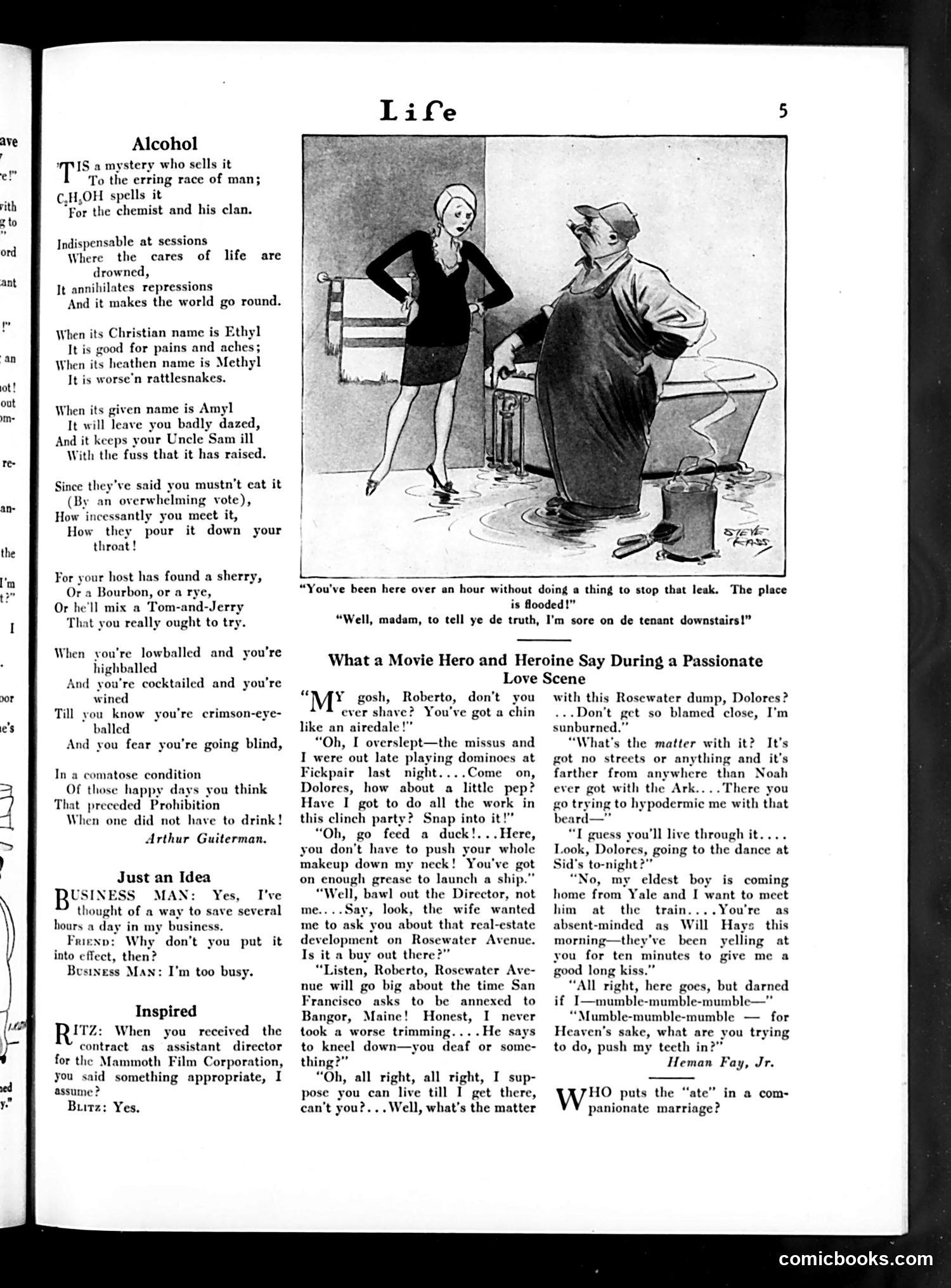 Life — April 26, 1928 — page 7: Life, 1928-04-26
