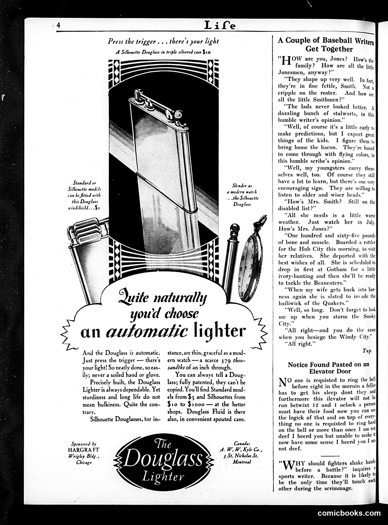 Life — May 3, 1928 — page 6: Life, 1928-05-03