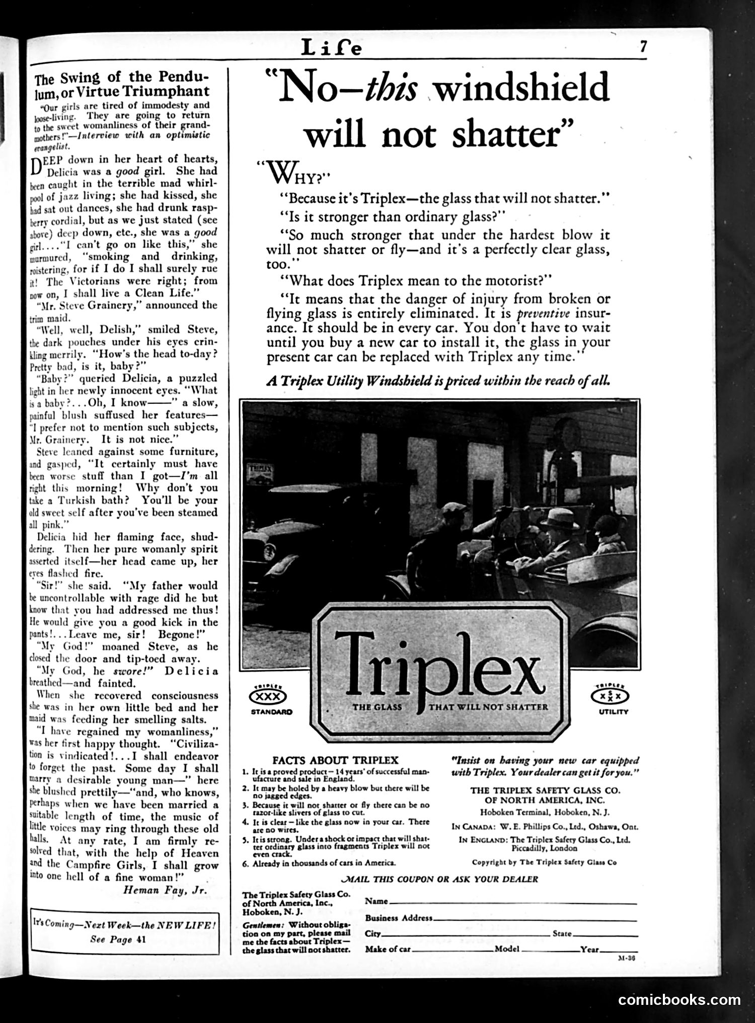 Life — May 3, 1928 — page 9: Life, 1928-05-03