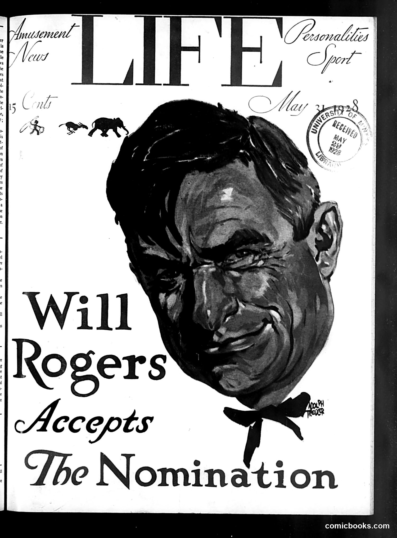 Life — May 31, 1928 — page 1: Life, 1928-05-31