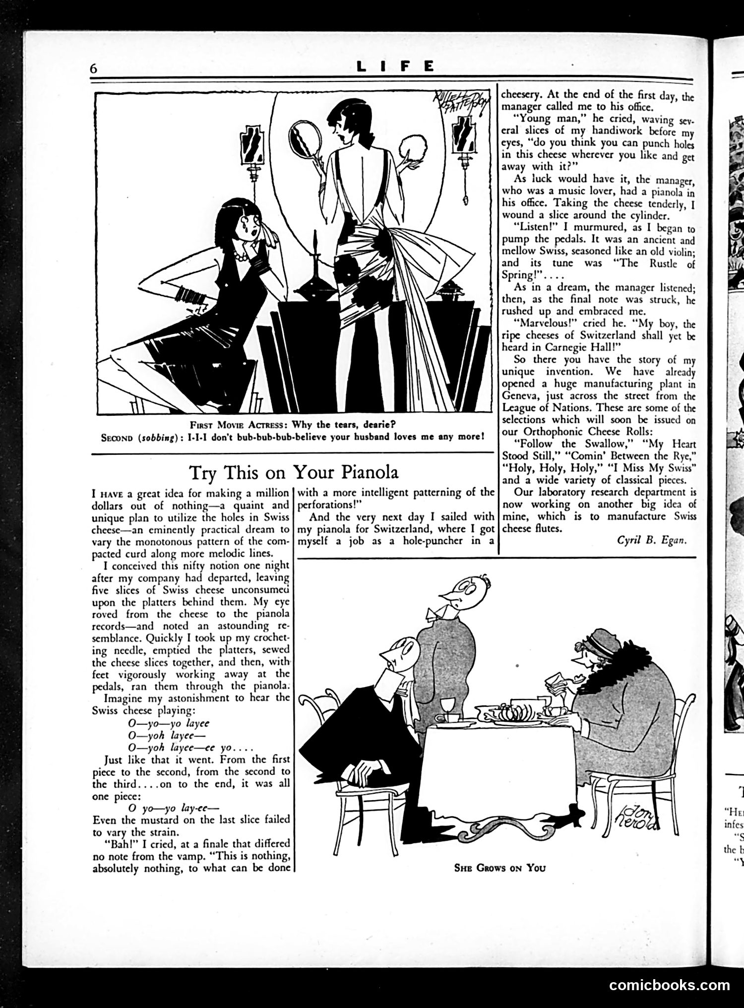 Life — May 31, 1928 — page 8: Life, 1928-05-31