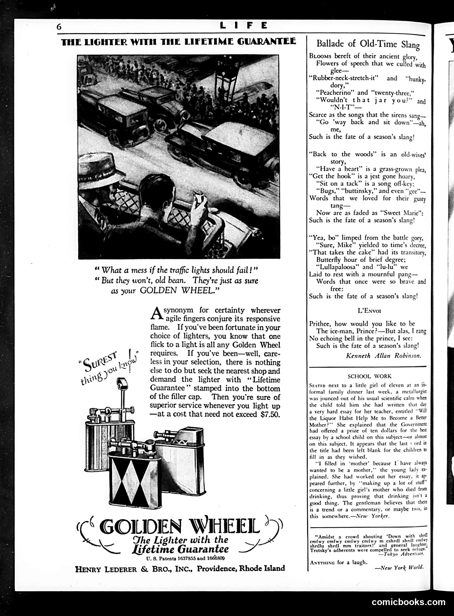 Life — June 7, 1928 — page 8: Life, 1928-06-07