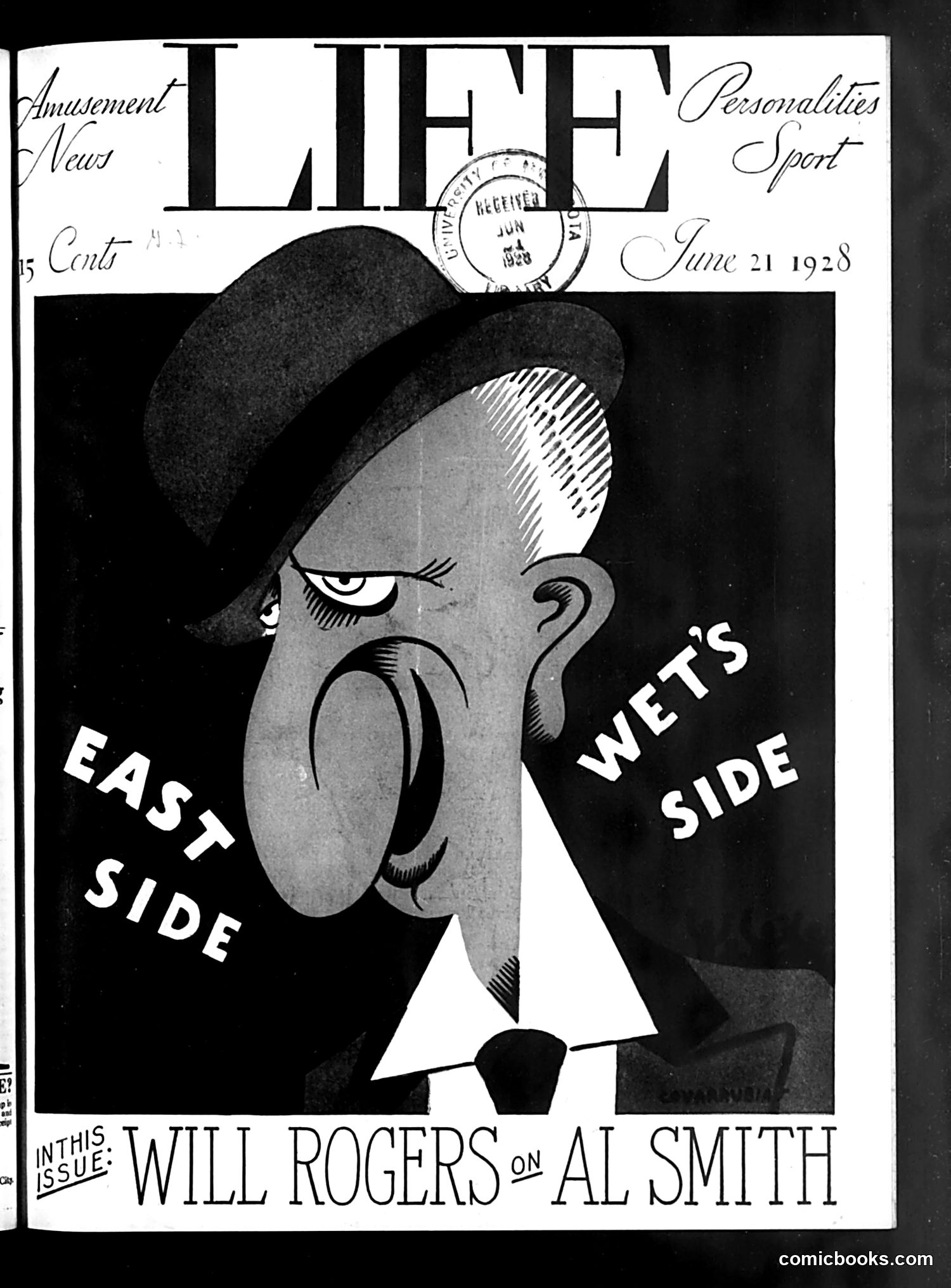 Life — June 21, 1928 — page 1: Life, 1928-06-21