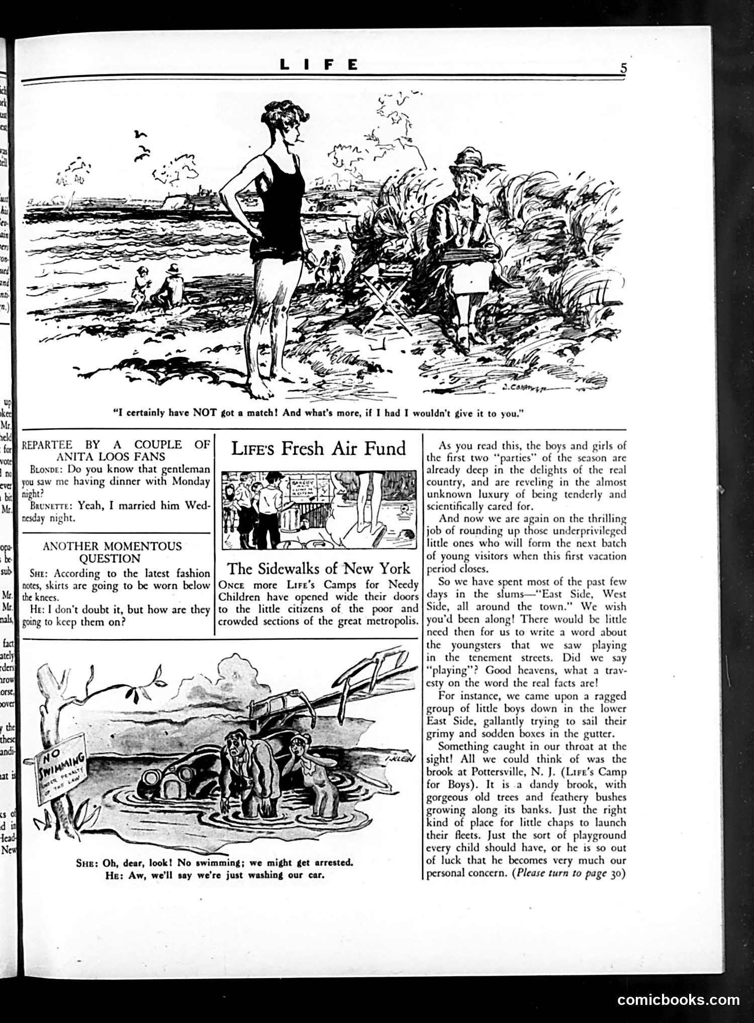 Life — July 5, 1928 — page 7: Life, 1928-07-05
