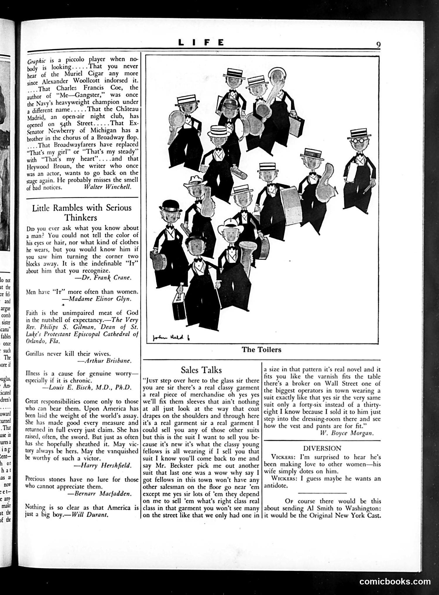 Life — July 26, 1928 — page 11: Life, 1928-07-26