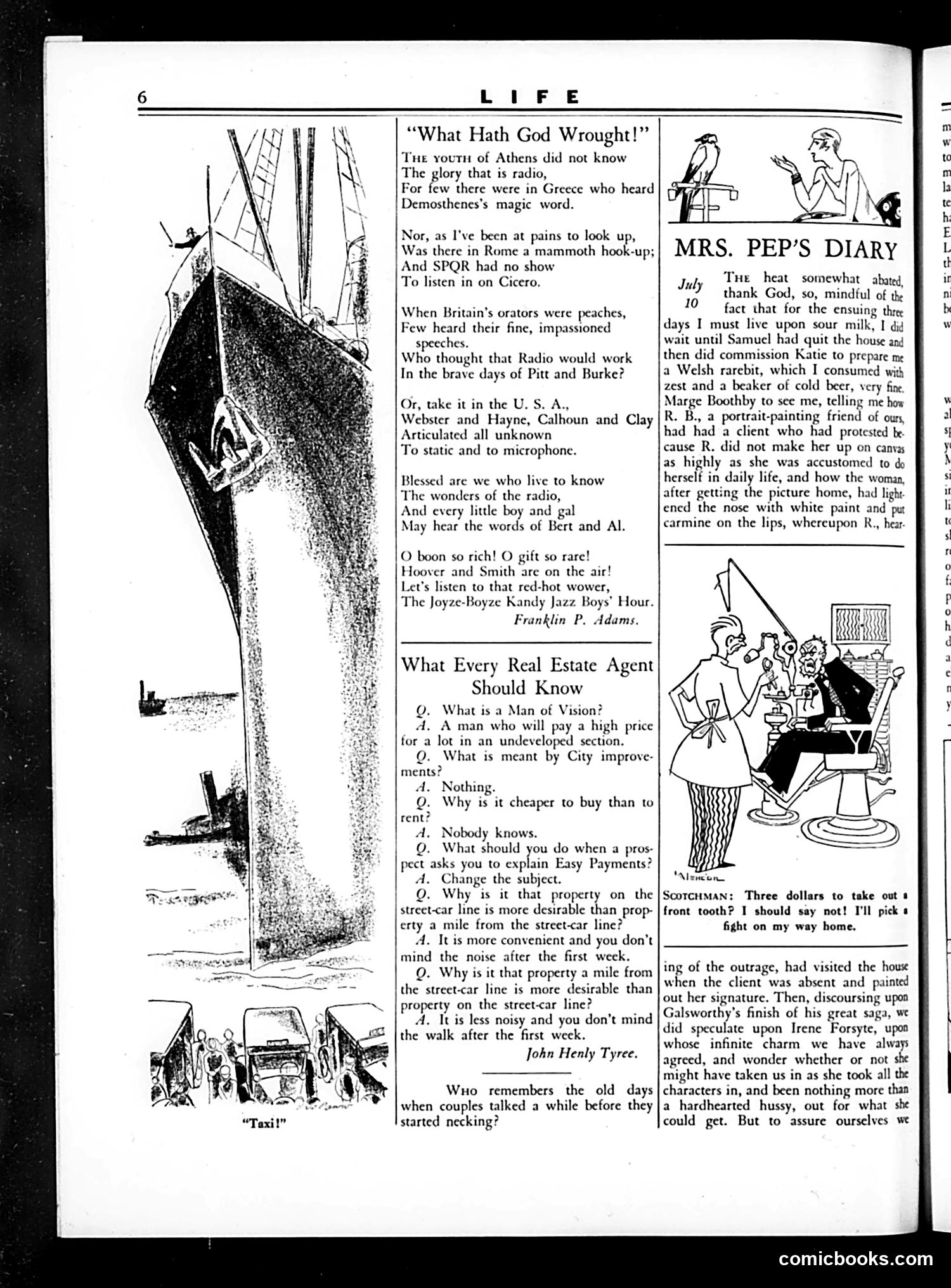 Life — August 2, 1928 — page 8: Life, 1928-08-02