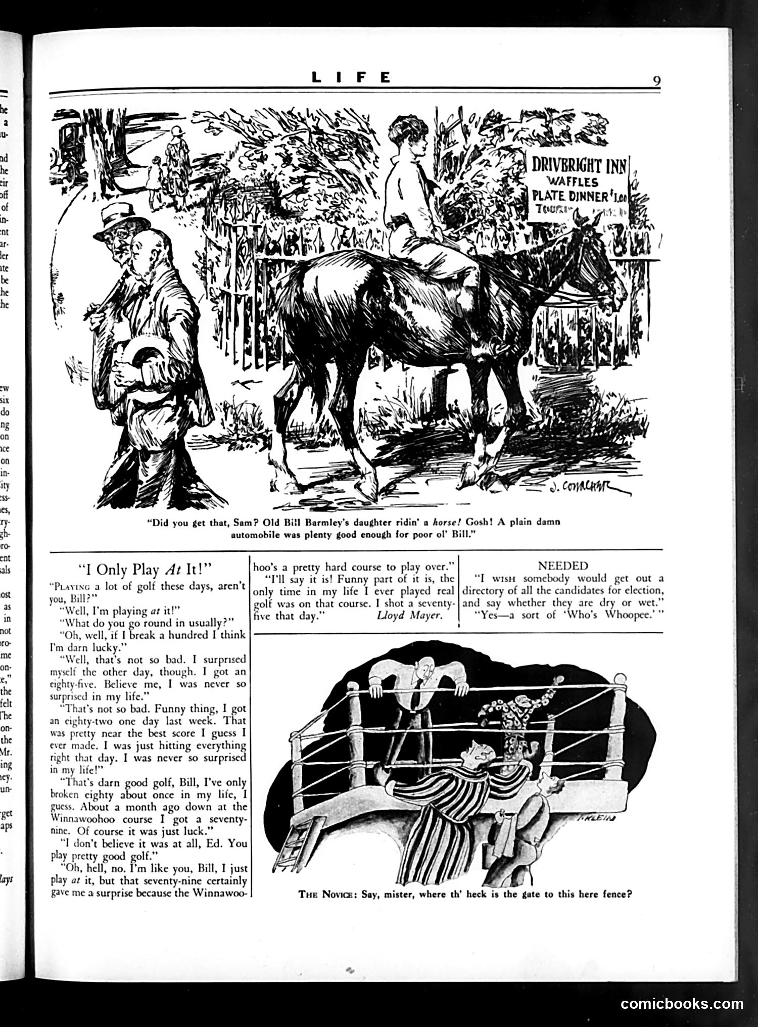 Life — August 9, 1928 — page 11: Life, 1928-08-09