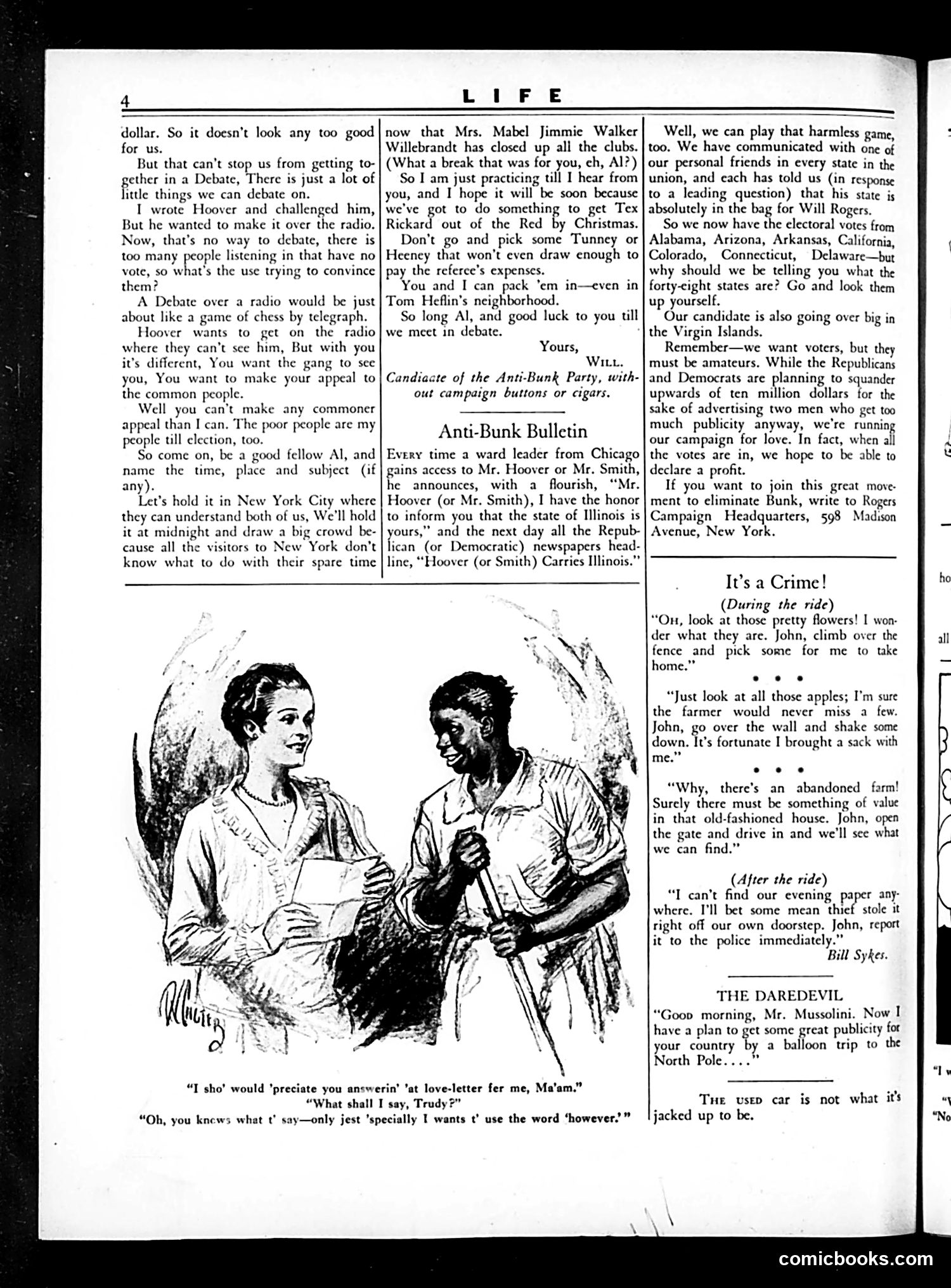 Life — August 16, 1928 — page 6: Life, 1928-08-16