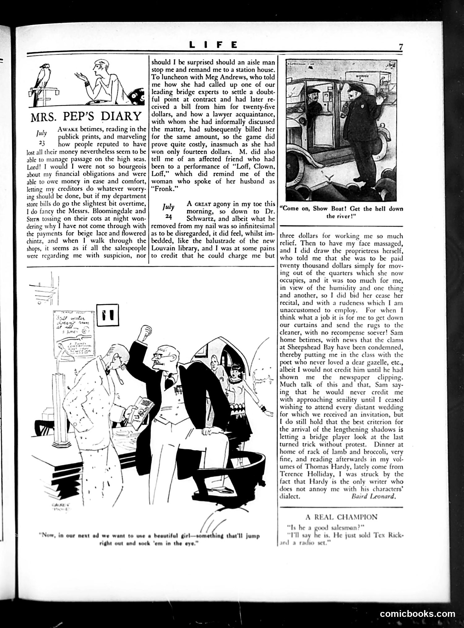 Life — August 16, 1928 — page 9: Life, 1928-08-16