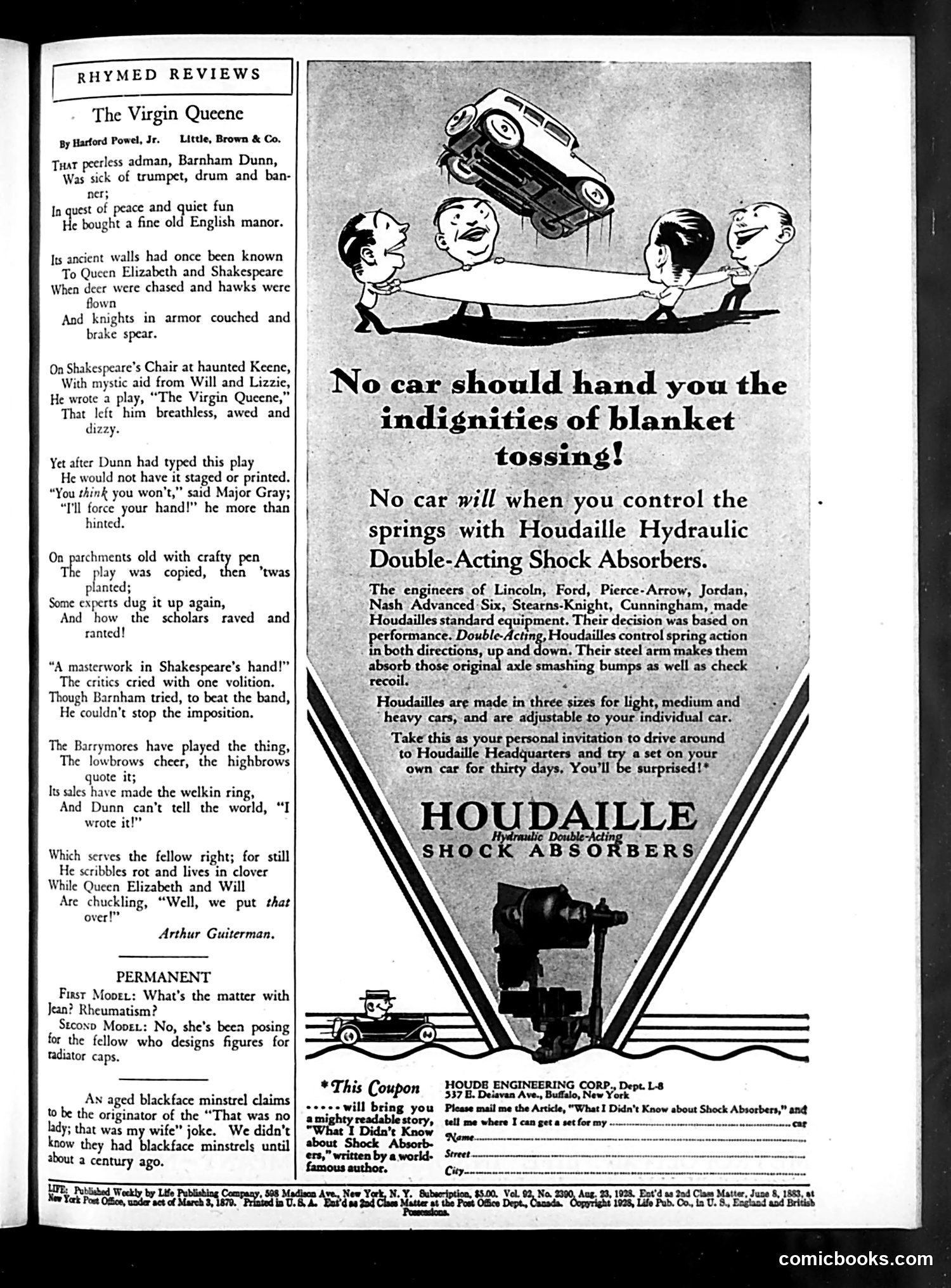 Life — August 23, 1928 — page 3: Life, 1928-08-23