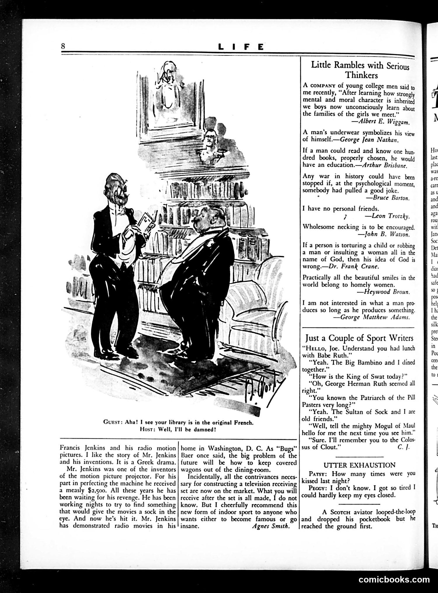 Life — August 23, 1928 — page 10: Life, 1928-08-23