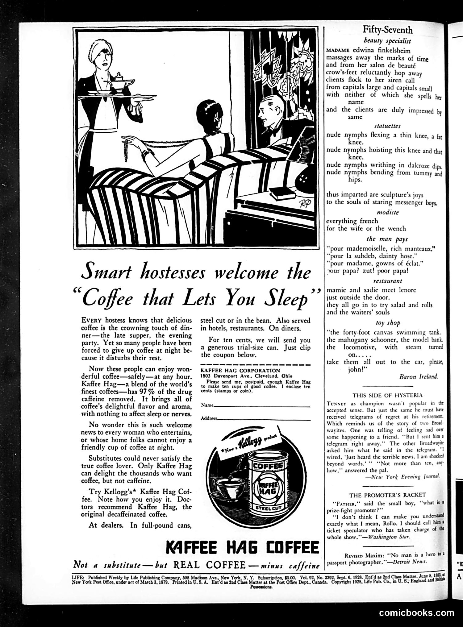 Life — September 6, 1928 — page 4: Life, 1928-09-06