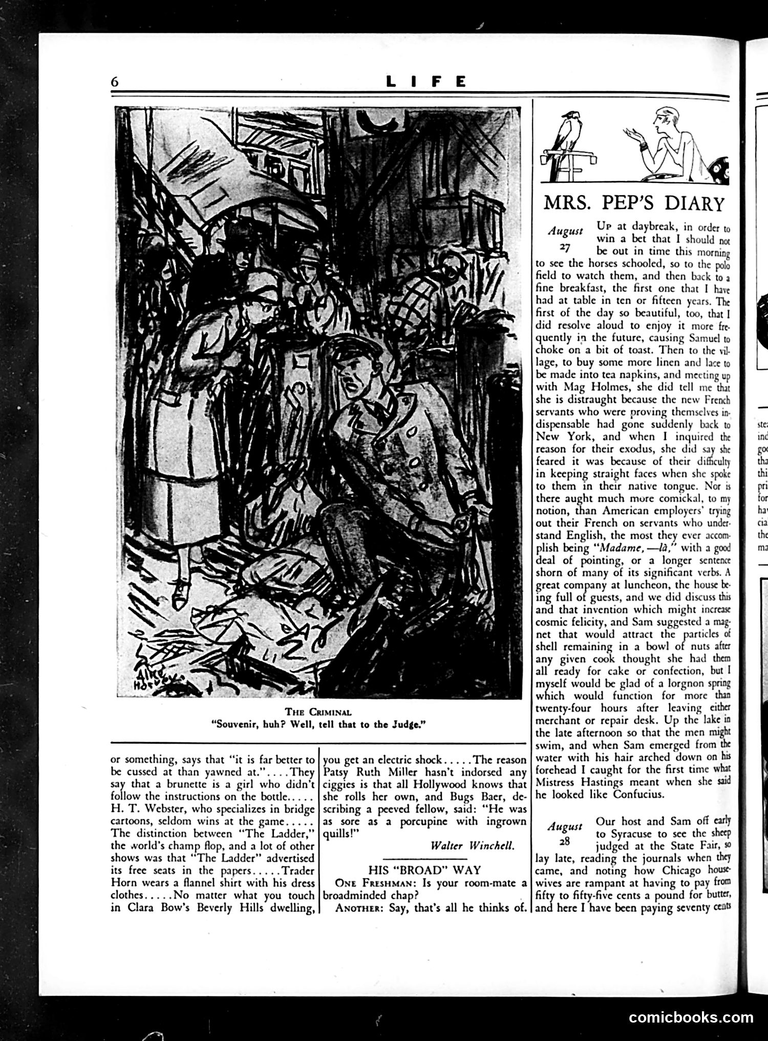 Life — September 21, 1928 — page 8: Life, 1928-09-21