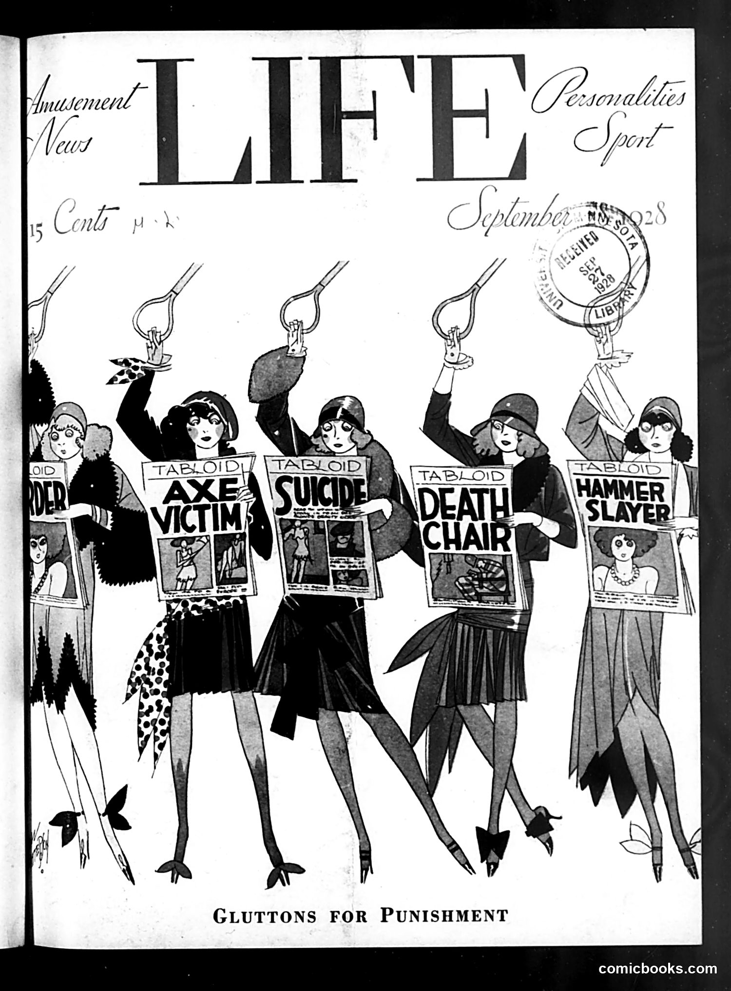 Life — September 28, 1928 — page 1: Life, 1928-09-28
