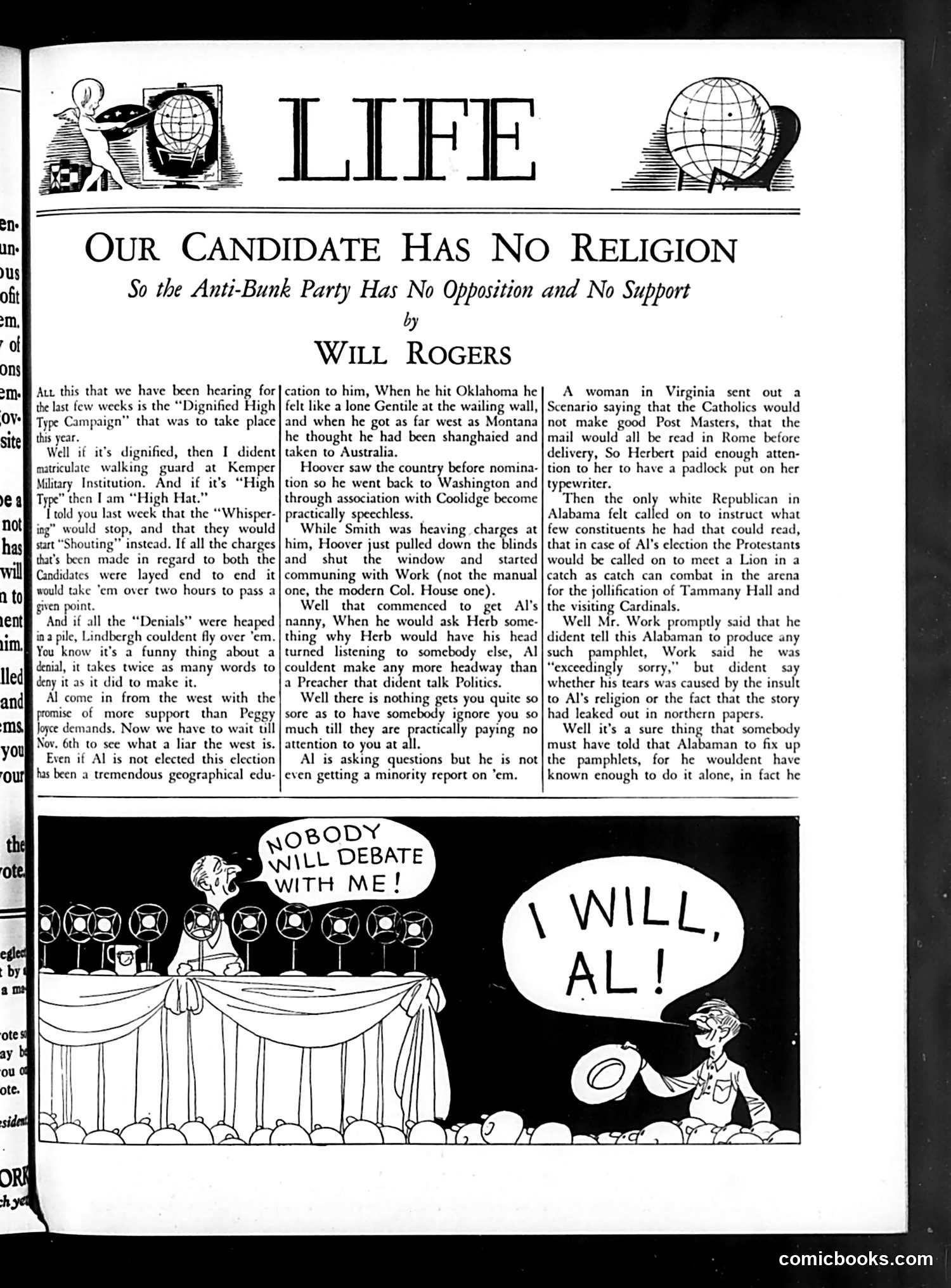 Life — October 19, 1928 — page 5: Life, 1928-10-19