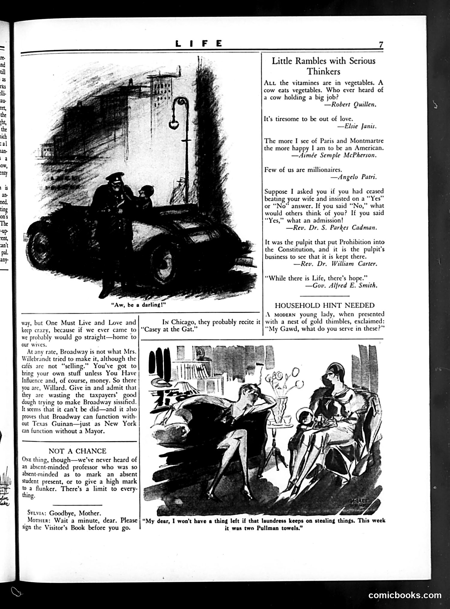 Life — October 19, 1928 — page 9: Life, 1928-10-19