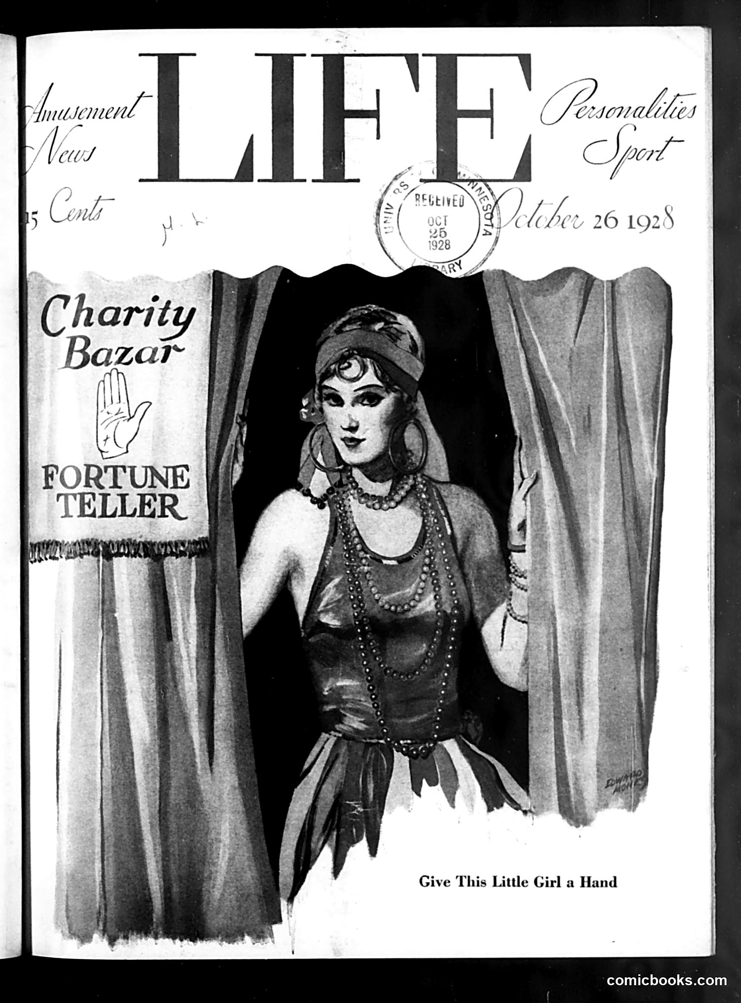 Life — October 26, 1928 — page 1: Life, 1928-10-26