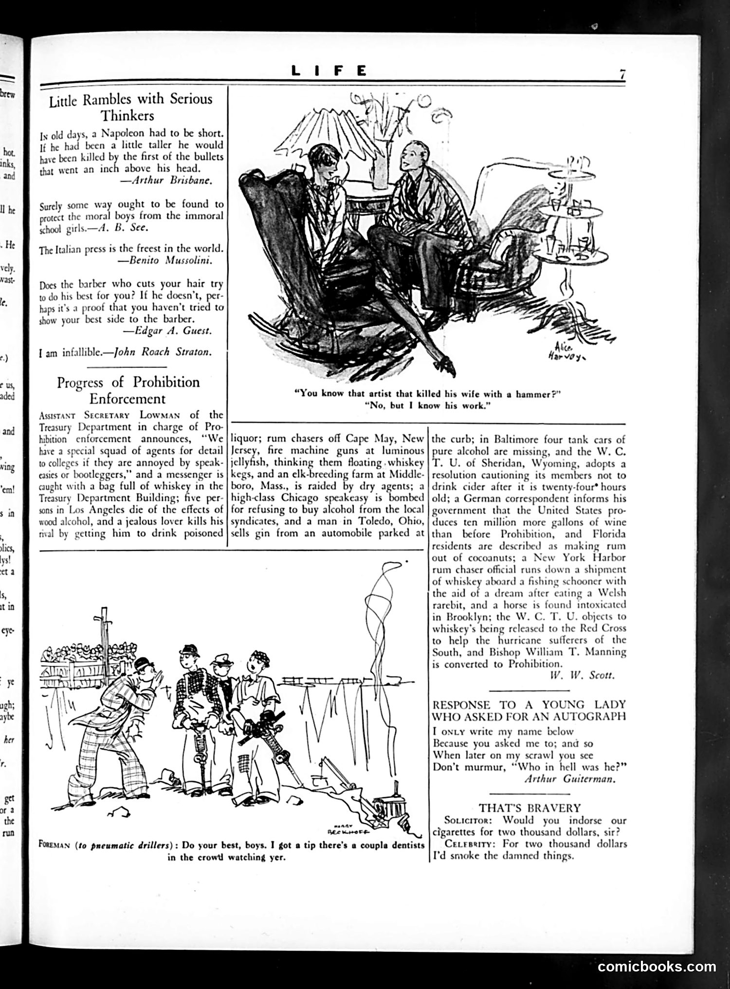 Life — November 9, 1928 — page 9: Life, 1928-11-09