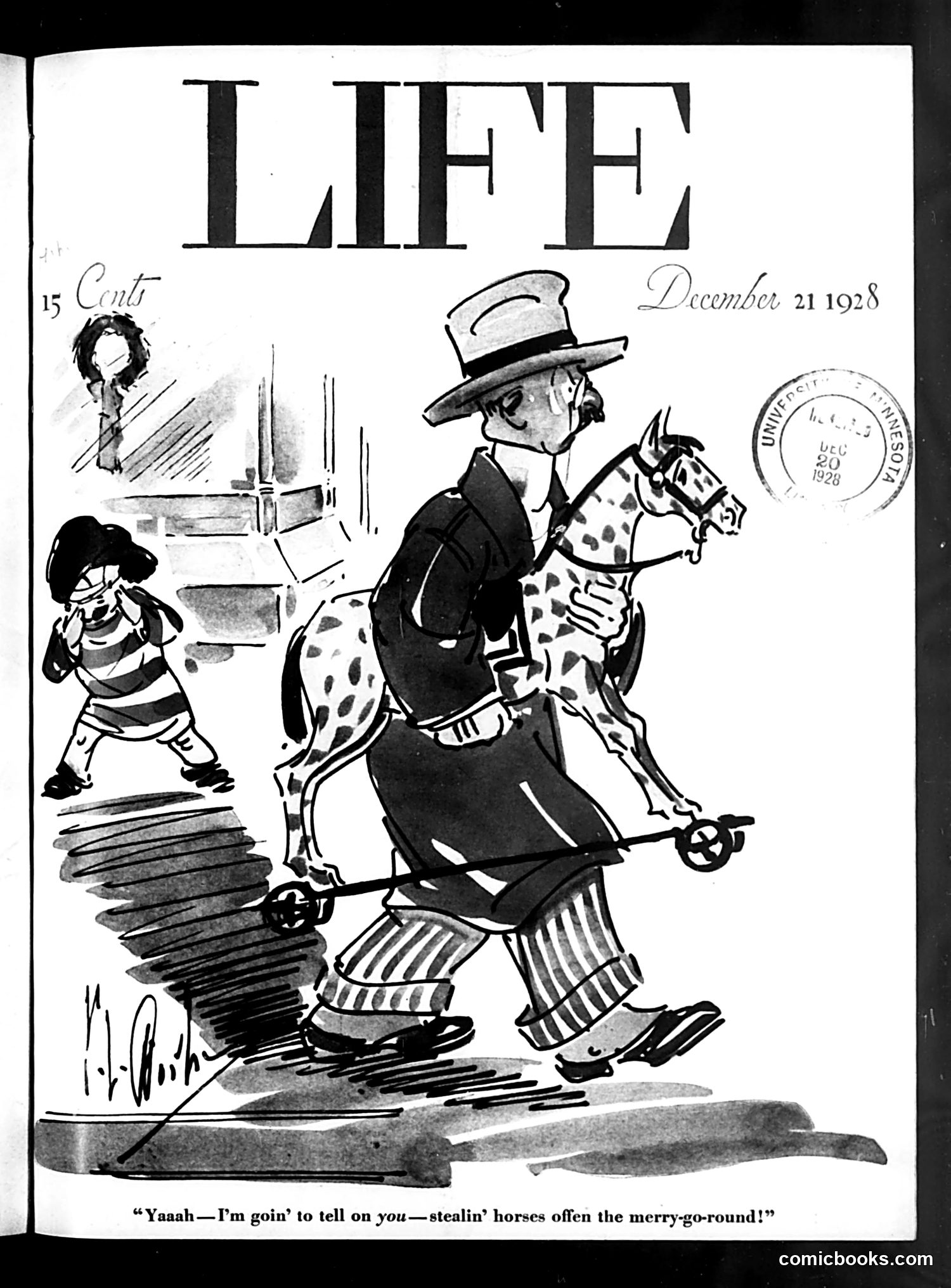 Life — December 21, 1928 — page 1: Life, 1928-12-21