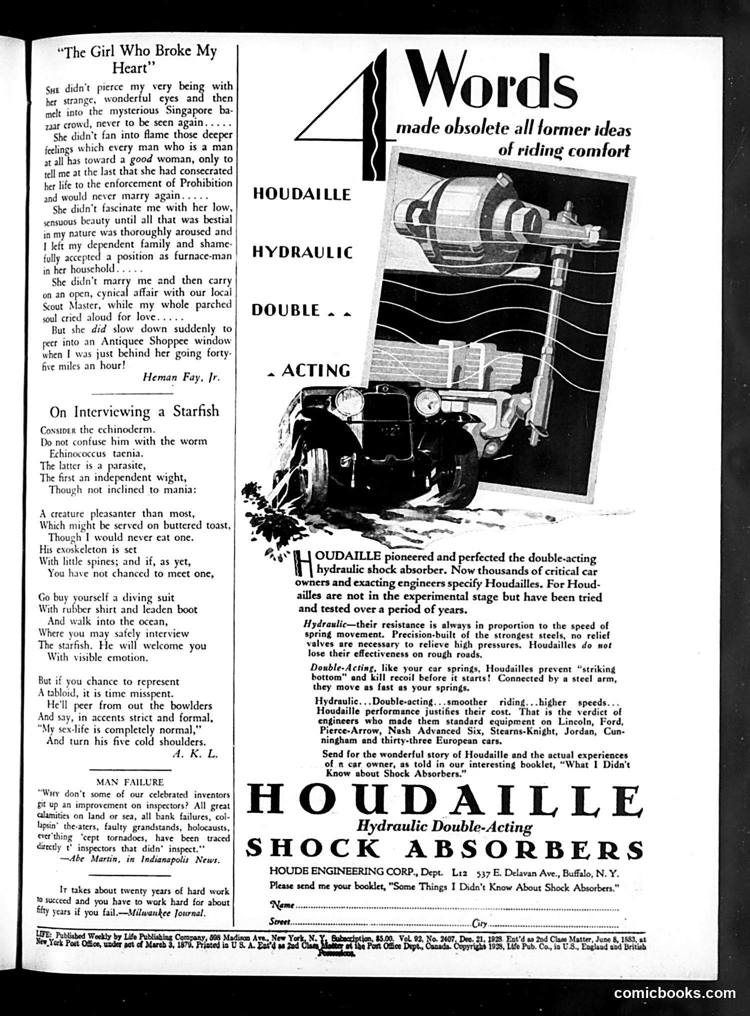 Life — December 21, 1928 — page 3: Life, 1928-12-21