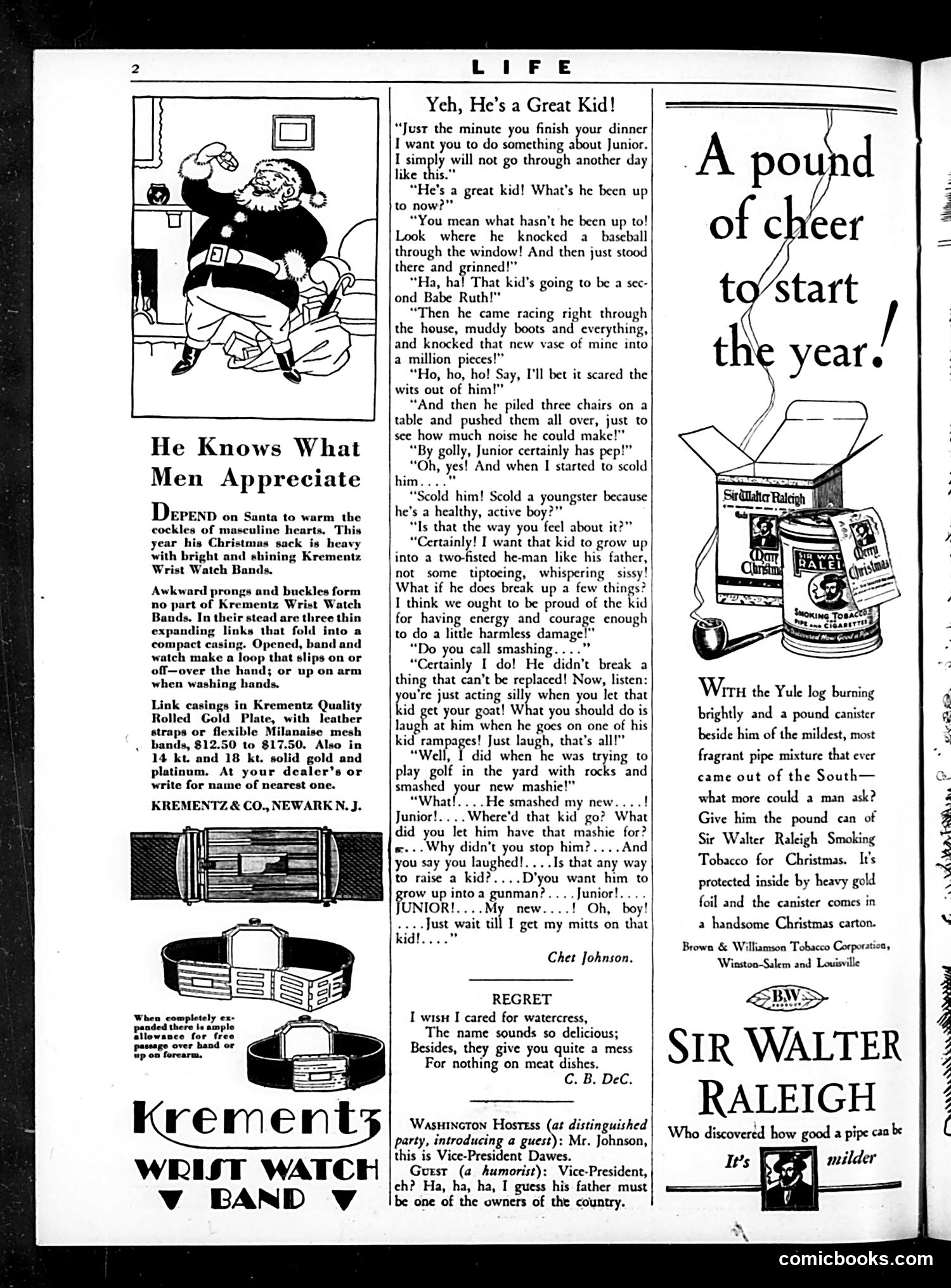Life — December 21, 1928 — page 4: Life, 1928-12-21